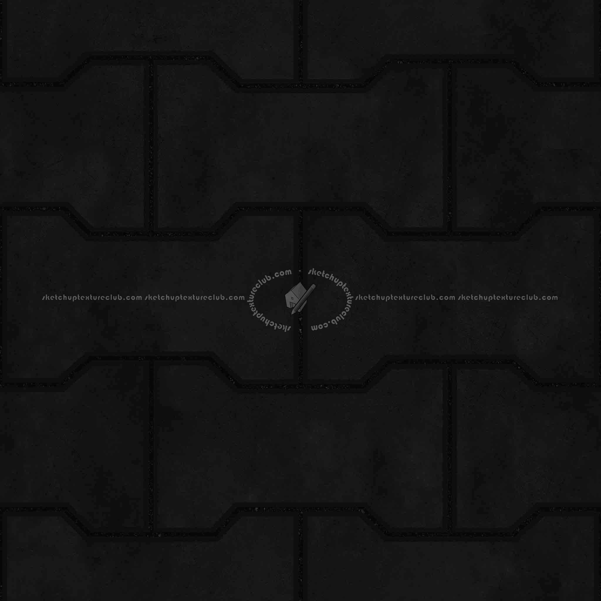 Textures   -   ARCHITECTURE   -   PAVING OUTDOOR   -   Concrete   -   Blocks regular  - Paving outdoor concrete regular block texture seamless 05710 - Specular