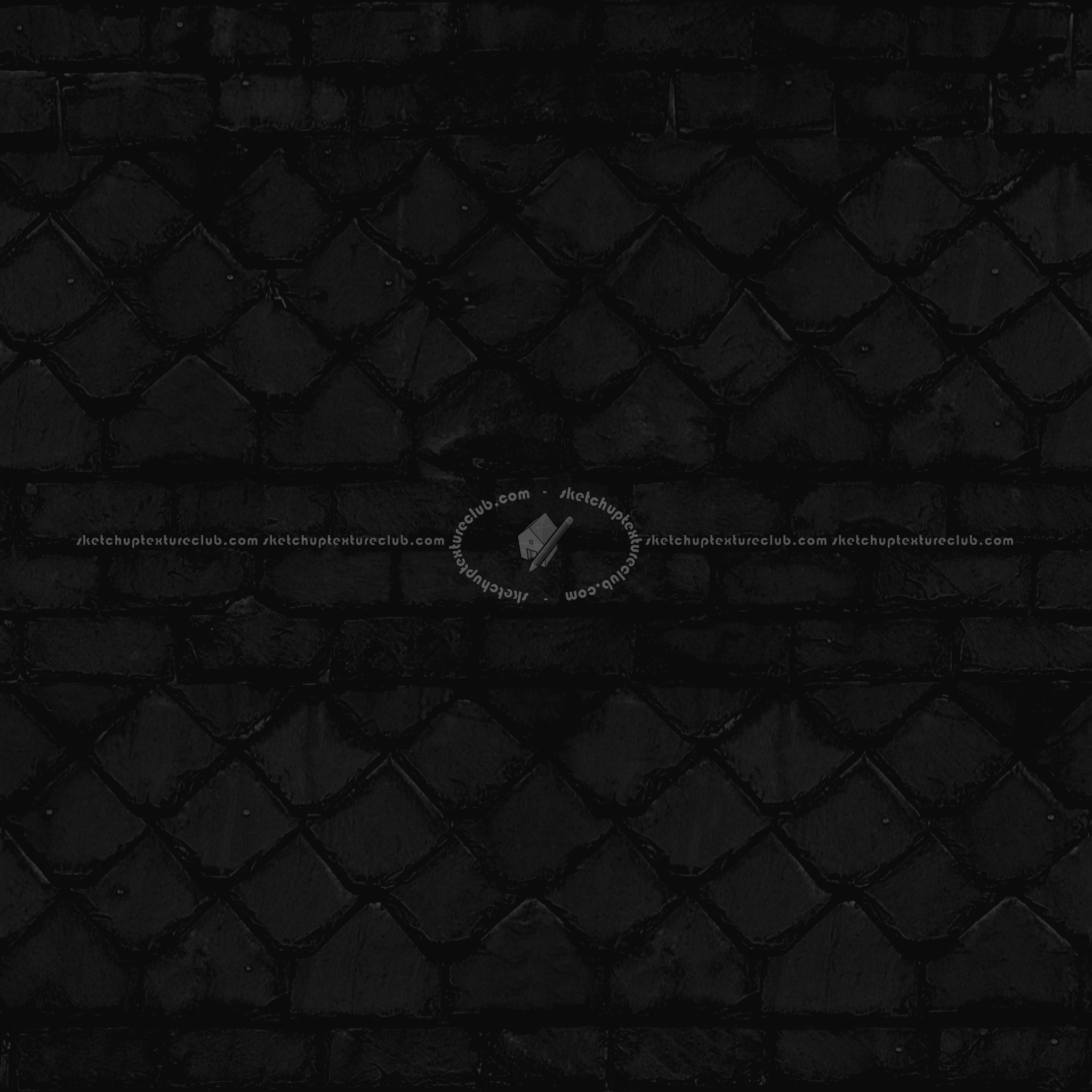 Textures   -   ARCHITECTURE   -   ROOFINGS   -   Slate roofs  - Slate roofing texture seamless 03979 - Specular