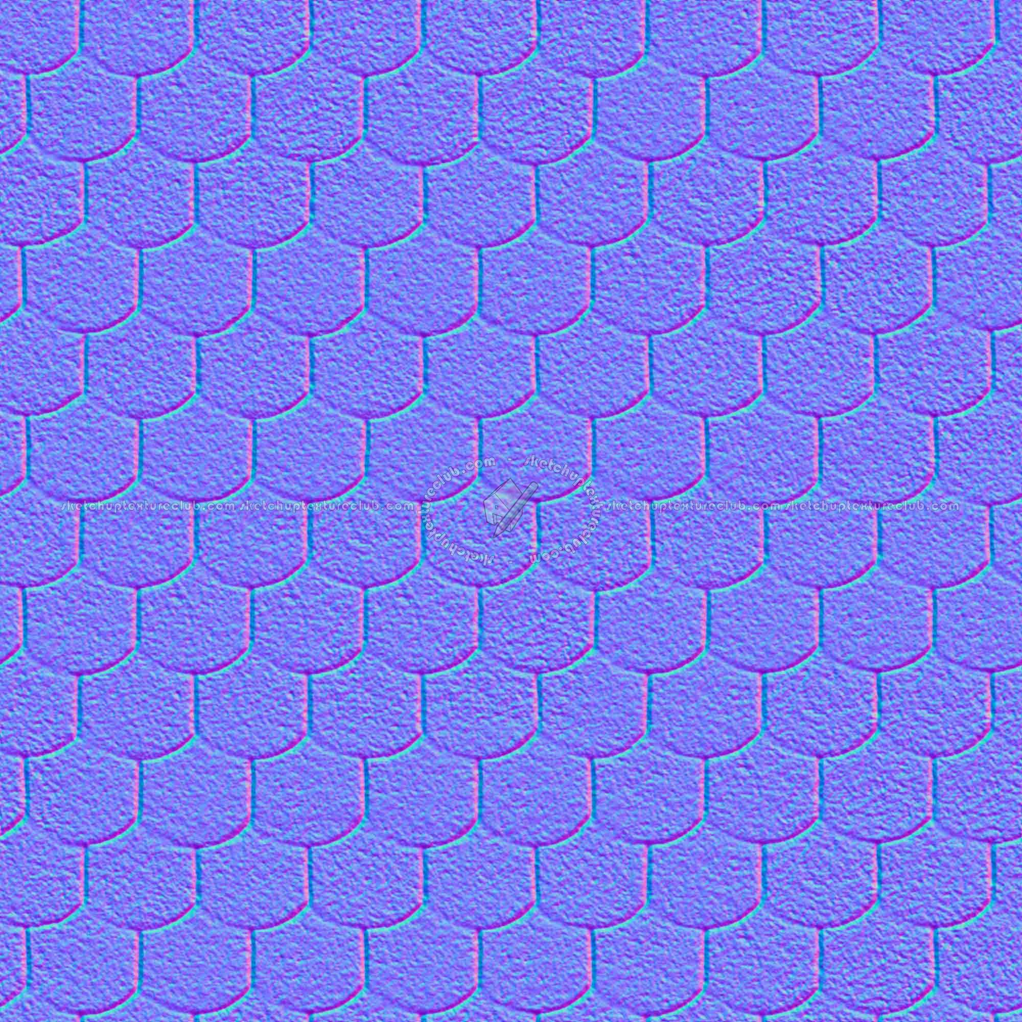 Textures   -   ARCHITECTURE   -   ROOFINGS   -   Asphalt roofs  - Asphalt shingle roofing texture seamless 03335 - Normal