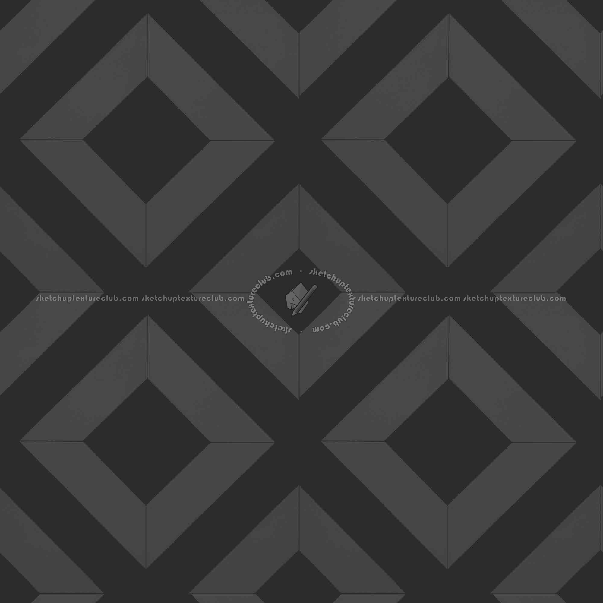 Textures   -   ARCHITECTURE   -   TILES INTERIOR   -   Cement - Encaustic   -   Cement  - Cement concrete tile texture seamless 16824 - Specular