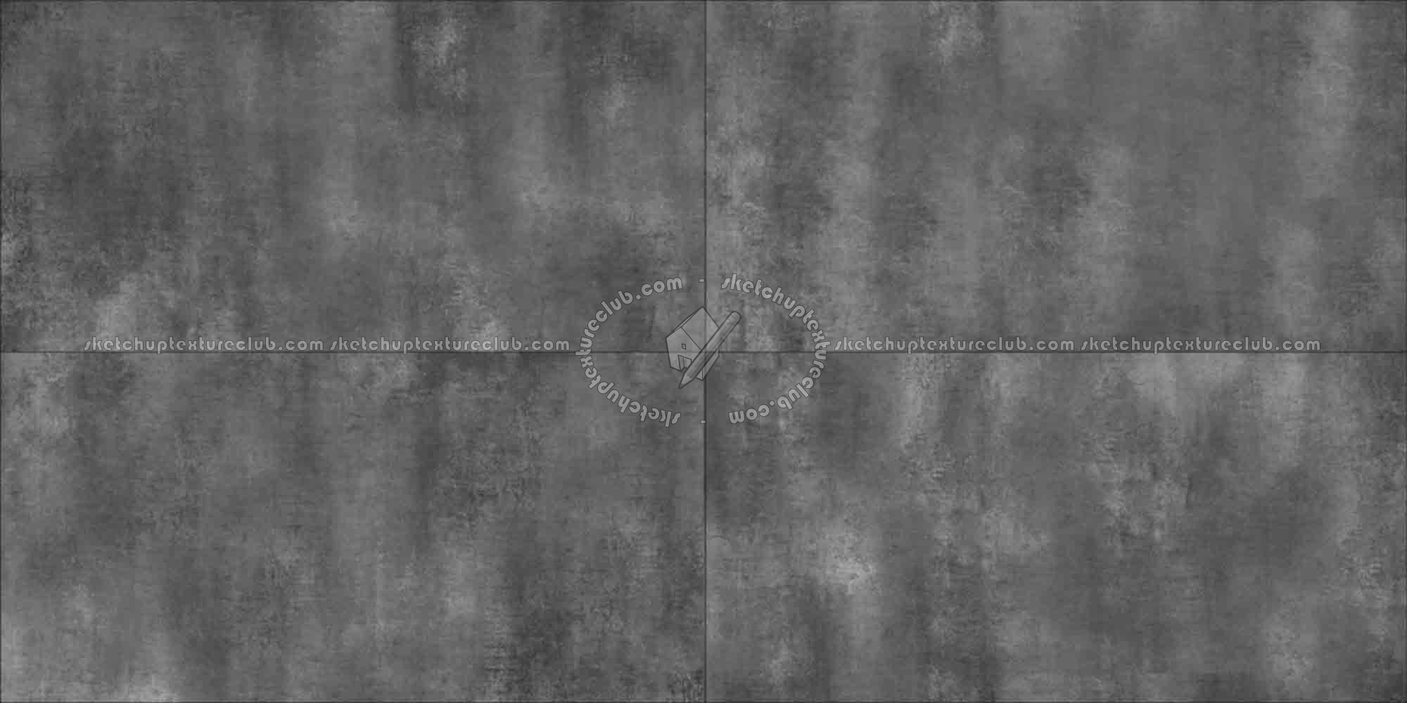 Textures   -   ARCHITECTURE   -   CONCRETE   -   Plates   -   Dirty  - Concrete dirt plates wall texture seamless 01801 - Displacement