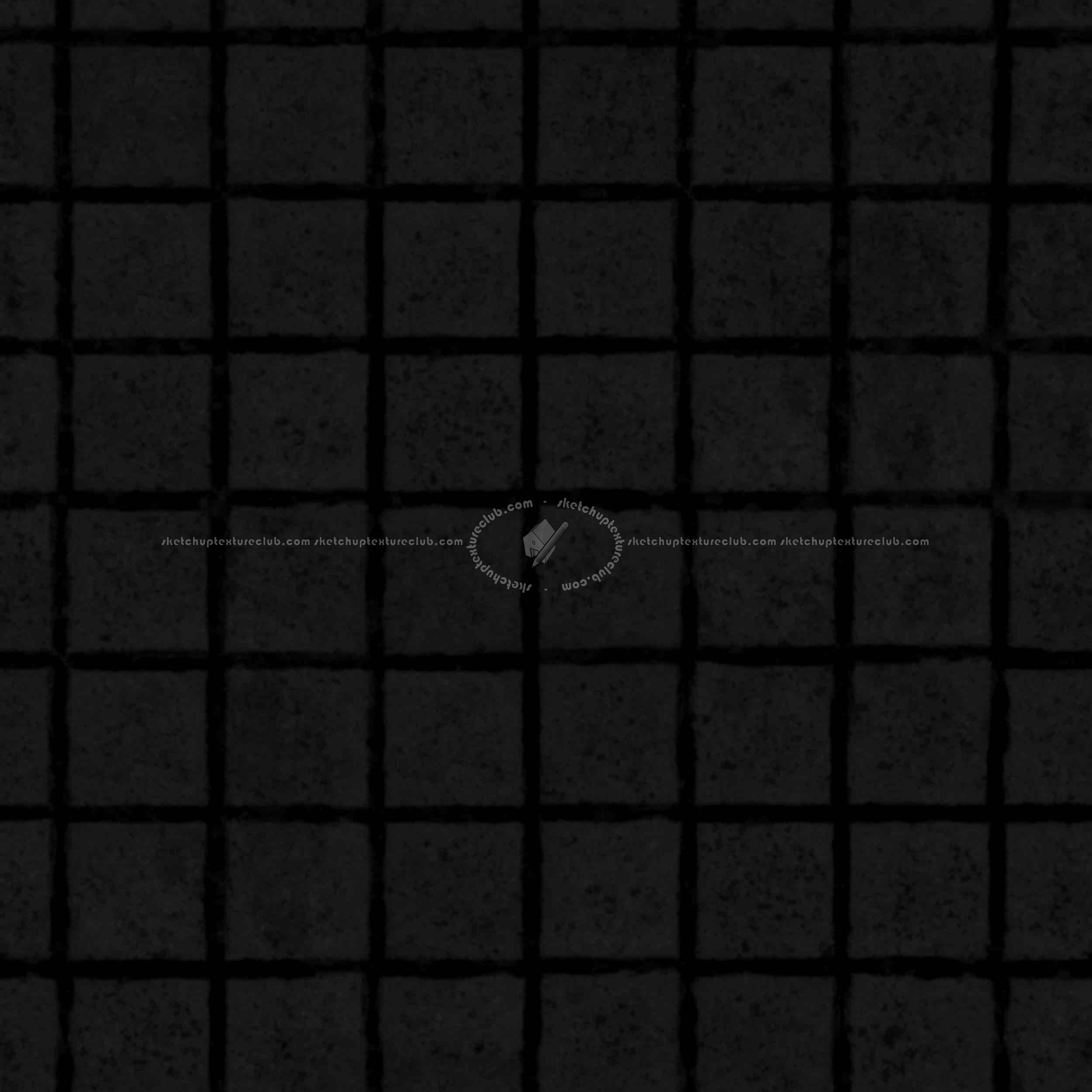 Textures   -   ARCHITECTURE   -   PAVING OUTDOOR   -   Parks Paving  - Dirty concrete park paving texture seamless 19259 - Specular