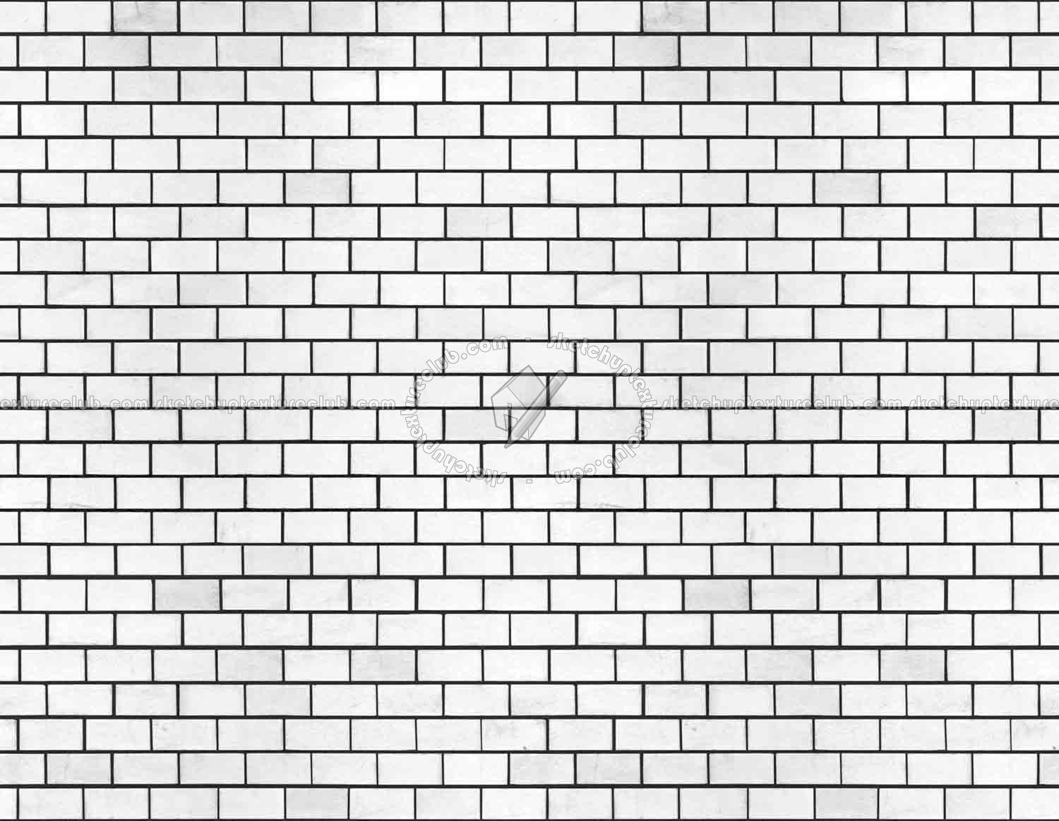 Textures   -   ARCHITECTURE   -   BRICKS   -   Facing Bricks   -   Smooth  - Facing smooth bricks texture seamless 00330 - Bump