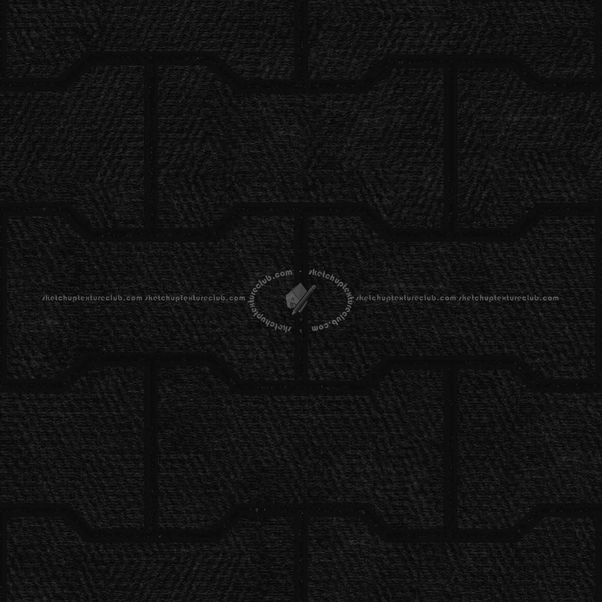 Textures   -   ARCHITECTURE   -   PAVING OUTDOOR   -   Concrete   -   Blocks regular  - Paving outdoor concrete regular block texture seamless 05711 - Specular