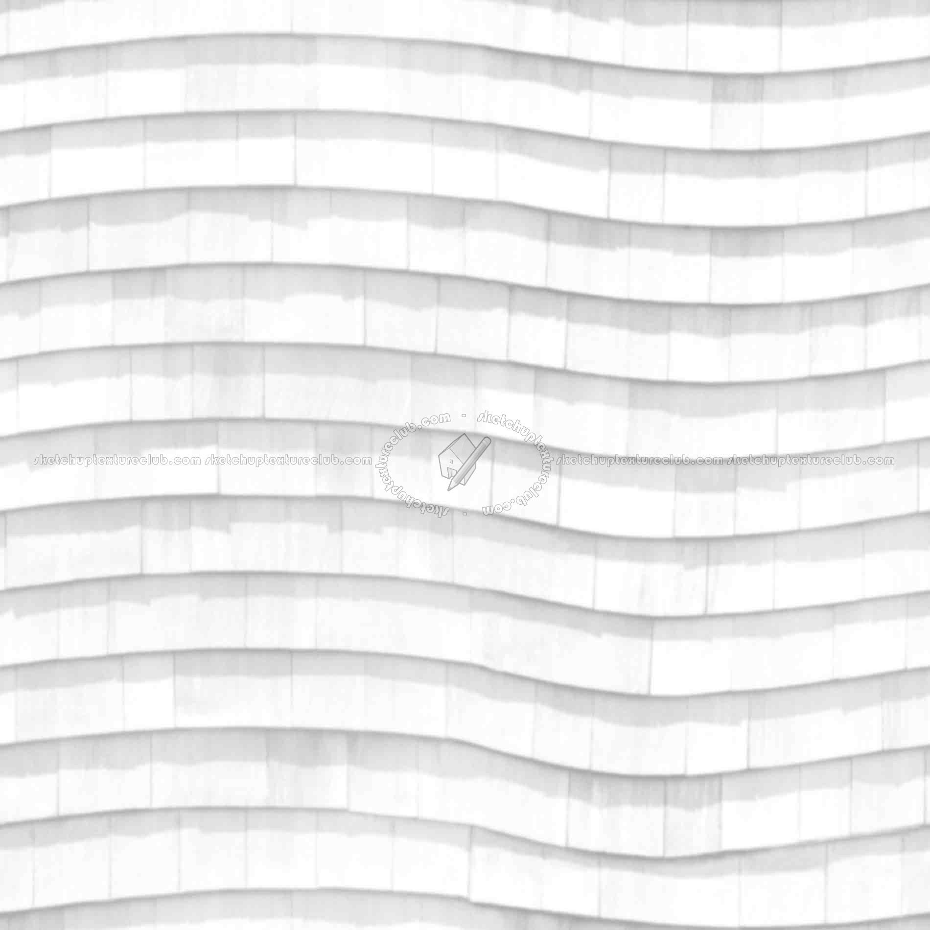 Textures   -   ARCHITECTURE   -   ROOFINGS   -   Shingles wood  - Wood shingle roof texture seamless 03865 - Ambient occlusion