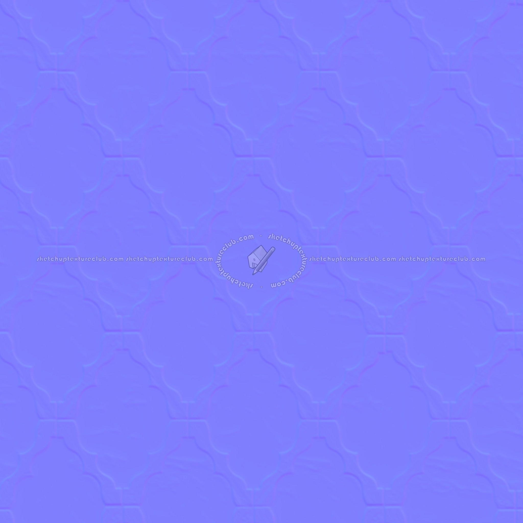 Textures   -   ARCHITECTURE   -   TILES INTERIOR   -   Marble tiles   -   White  - American white marble tile whit raw wood texture seamless 19817 - Normal