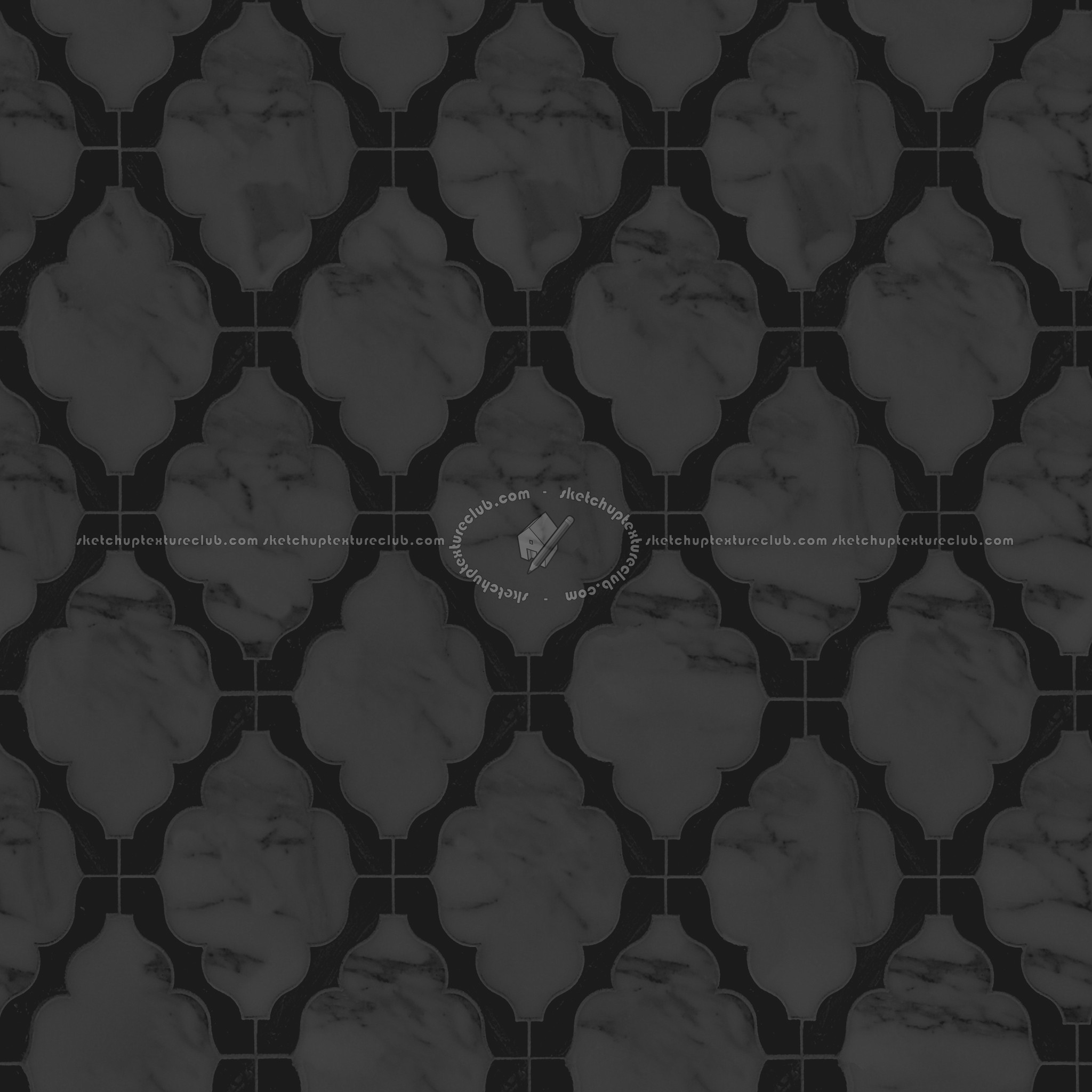 Textures   -   ARCHITECTURE   -   TILES INTERIOR   -   Marble tiles   -   White  - American white marble tile whit raw wood texture seamless 19817 - Specular