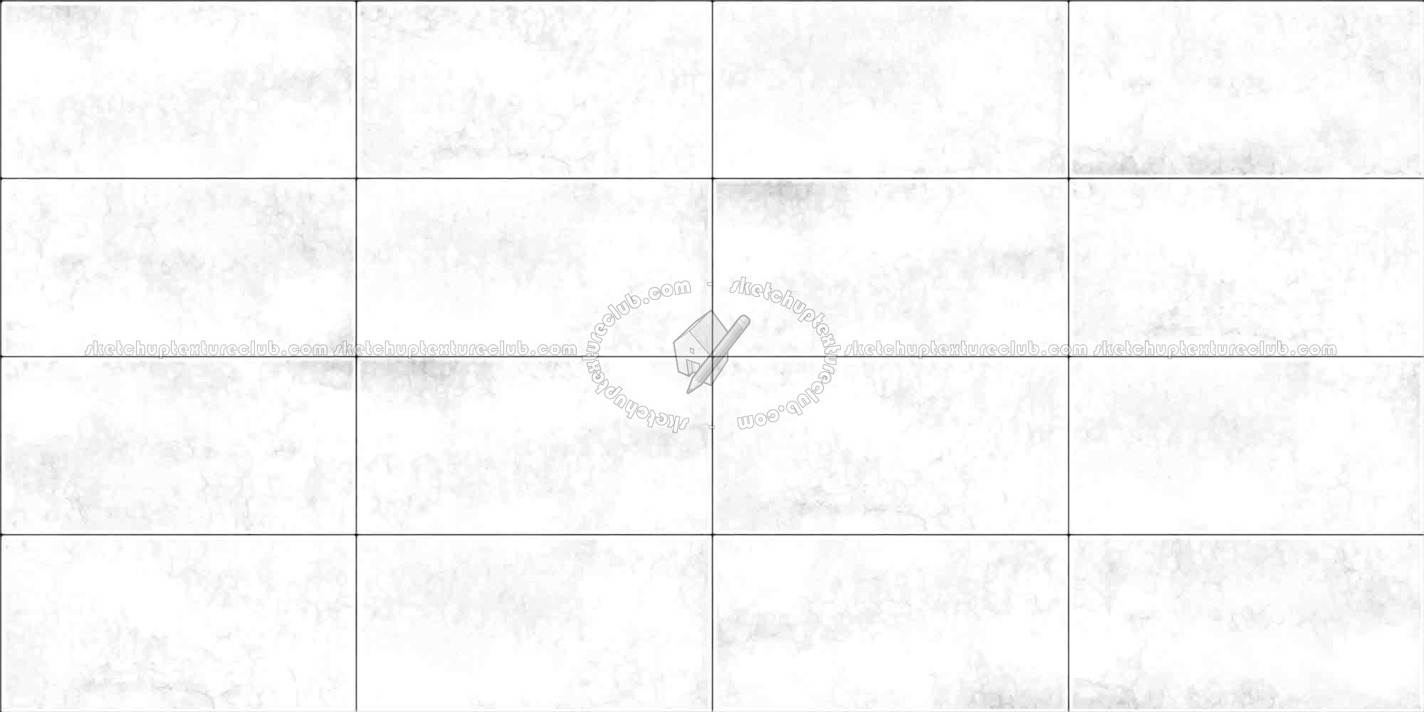 Textures   -   ARCHITECTURE   -   CONCRETE   -   Plates   -   Clean  - Concrete clean plates wall texture seamless 01709 - Ambient occlusion