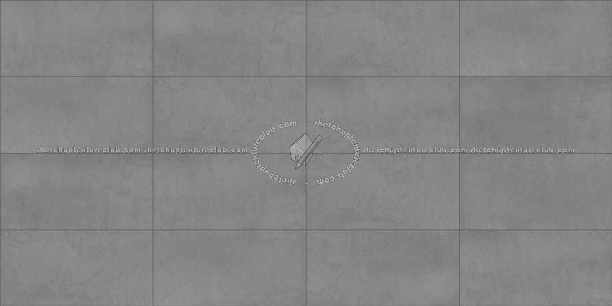 Textures   -   ARCHITECTURE   -   CONCRETE   -   Plates   -   Clean  - Concrete clean plates wall texture seamless 01709 - Displacement