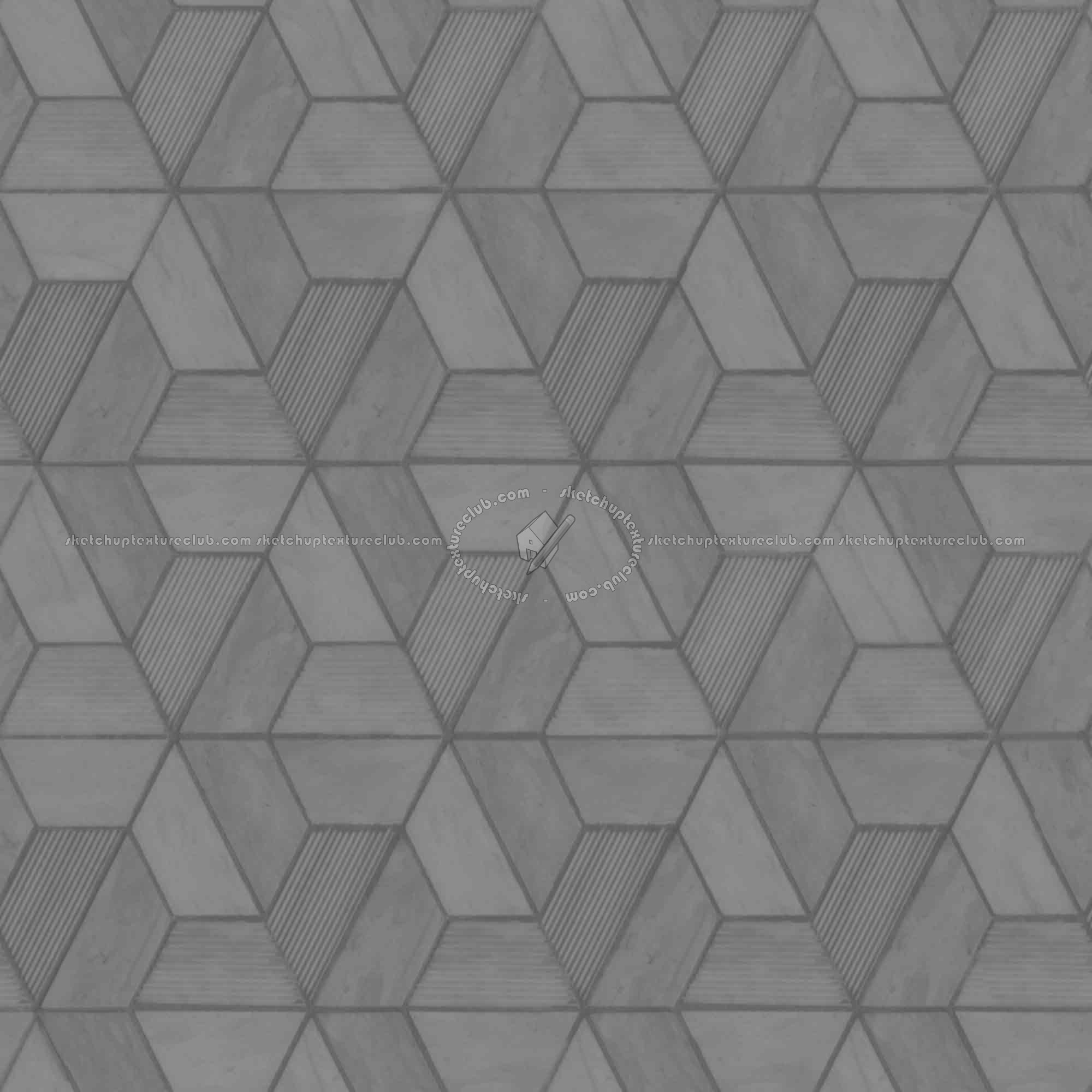 Textures   -   ARCHITECTURE   -   PAVING OUTDOOR   -   Concrete   -   Blocks mixed  - Concrete paving PBR texture seamless 22076 - Displacement