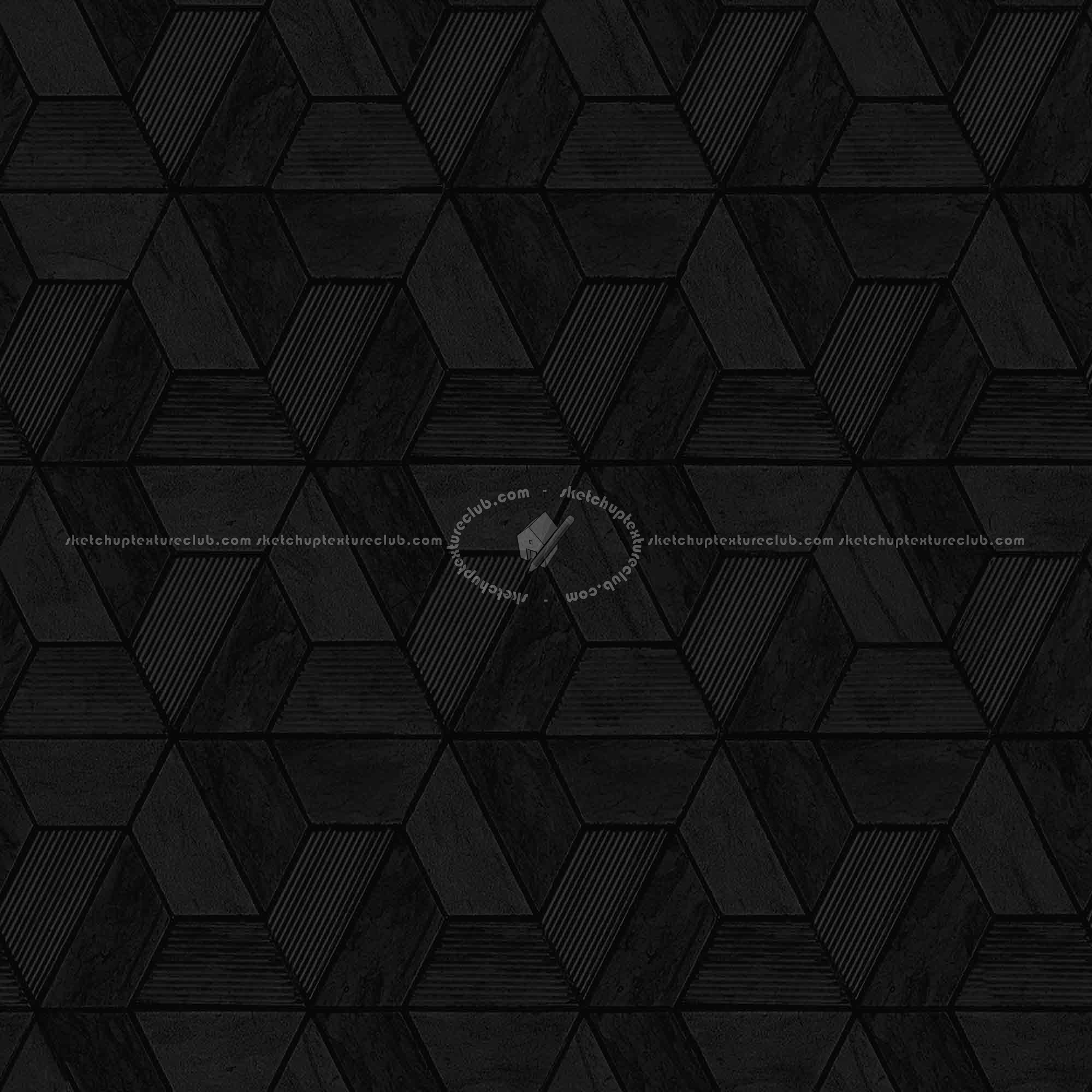 Textures   -   ARCHITECTURE   -   PAVING OUTDOOR   -   Concrete   -   Blocks mixed  - Concrete paving PBR texture seamless 22076 - Specular