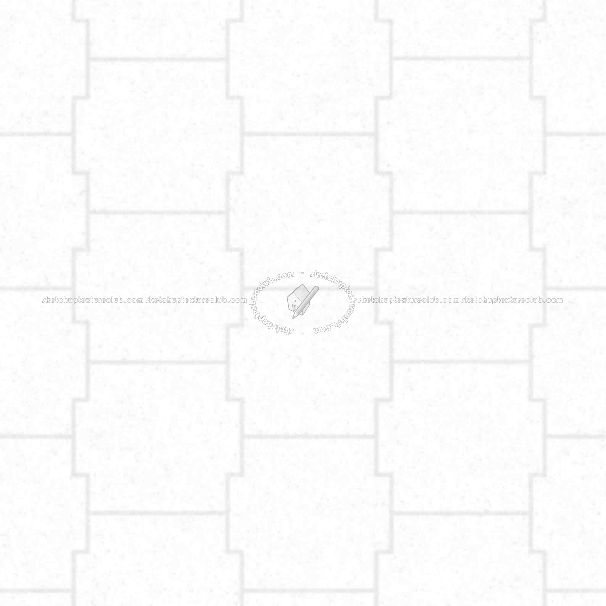 Textures   -   ARCHITECTURE   -   PAVING OUTDOOR   -   Pavers stone   -   Blocks mixed  - Pavers stone mixed size texture seamless 06173 - Ambient occlusion