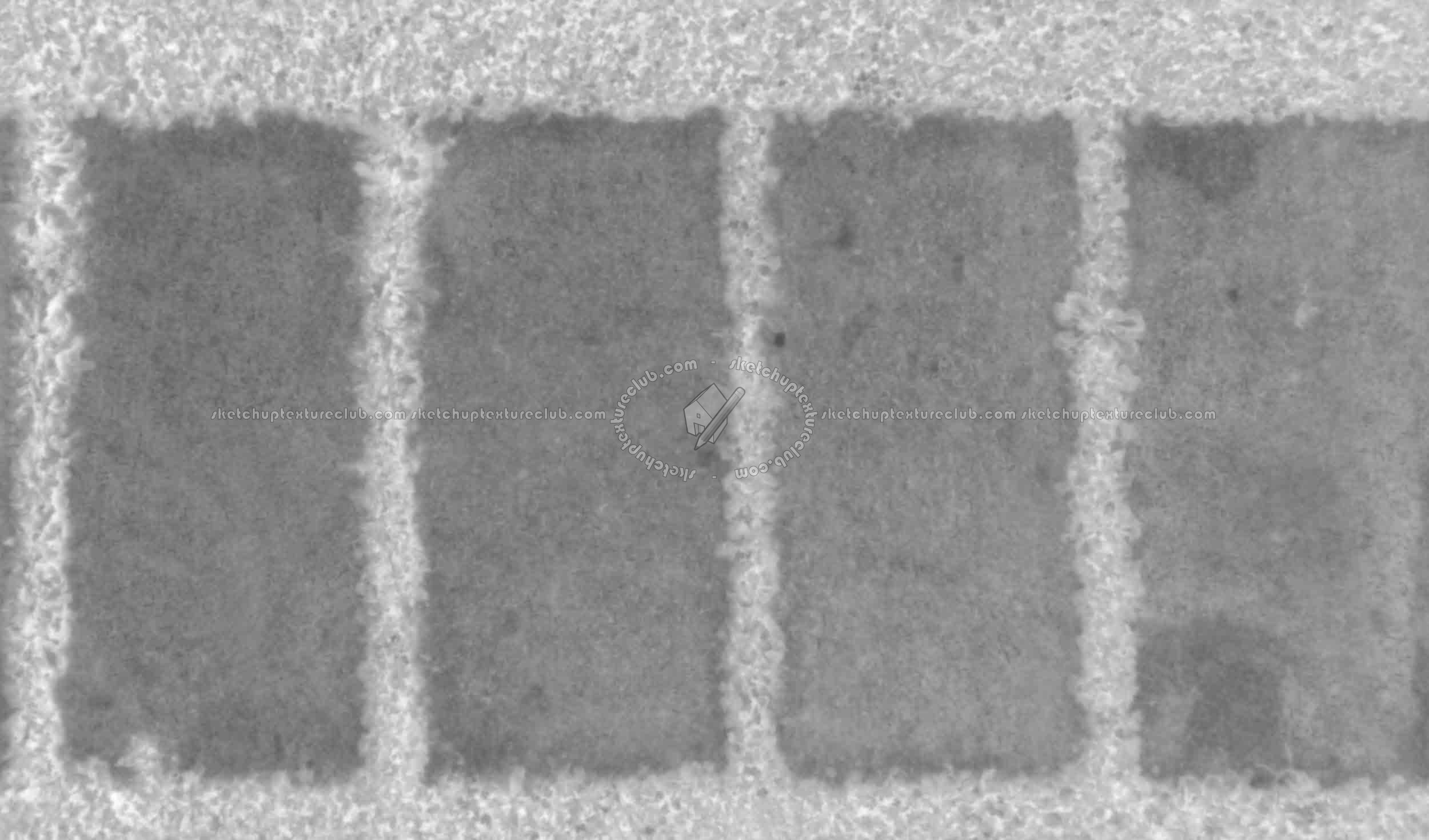 Textures   -   ARCHITECTURE   -   PAVING OUTDOOR   -   Parks Paving  - Stone park paving texture seamless 19260 - Displacement