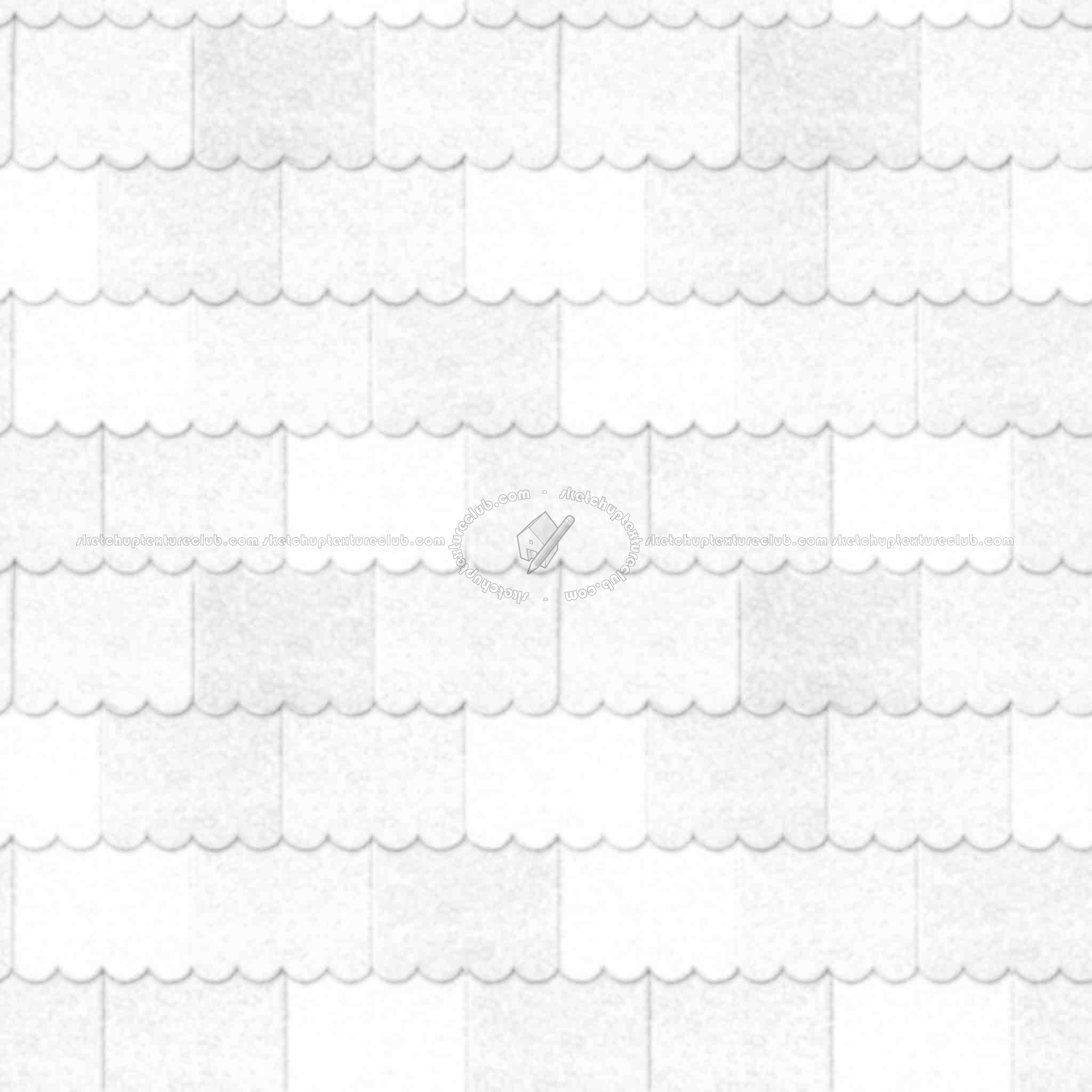 Textures   -   ARCHITECTURE   -   ROOFINGS   -   Asphalt roofs  - Asphalt shingle roofing texture seamless 03337 - Ambient occlusion