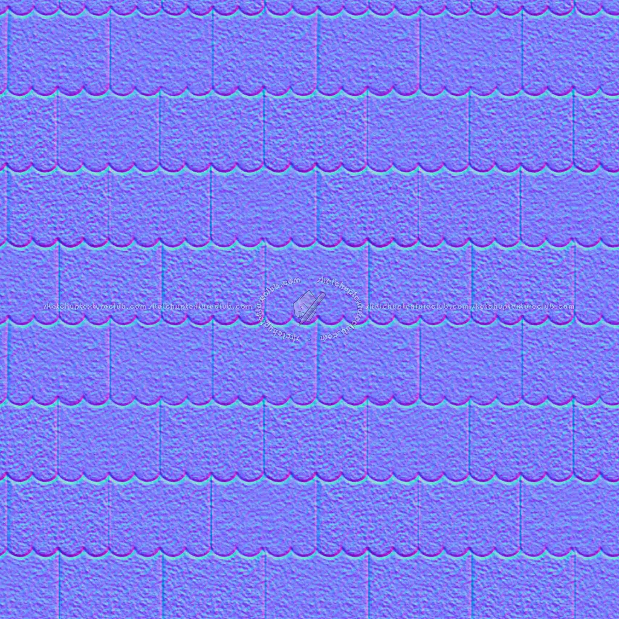 Textures   -   ARCHITECTURE   -   ROOFINGS   -   Asphalt roofs  - Asphalt shingle roofing texture seamless 03337 - Normal