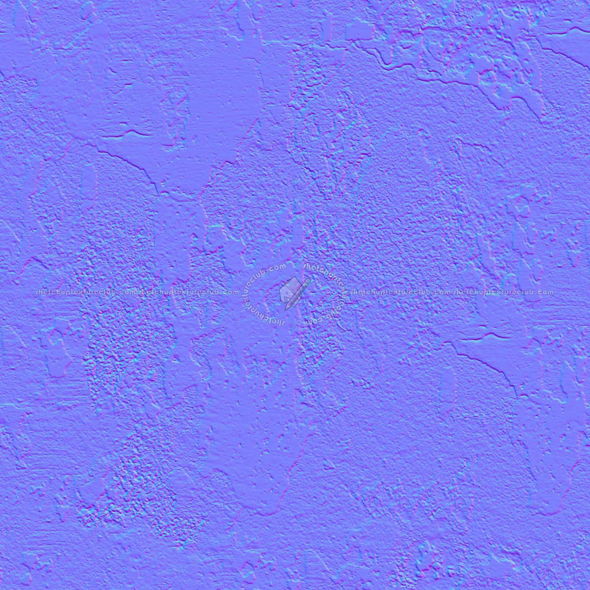 Textures   -   ARCHITECTURE   -   CONCRETE   -   Bare   -   Dirty walls  - Concrete bare dirty texture seamless 01512 - Normal