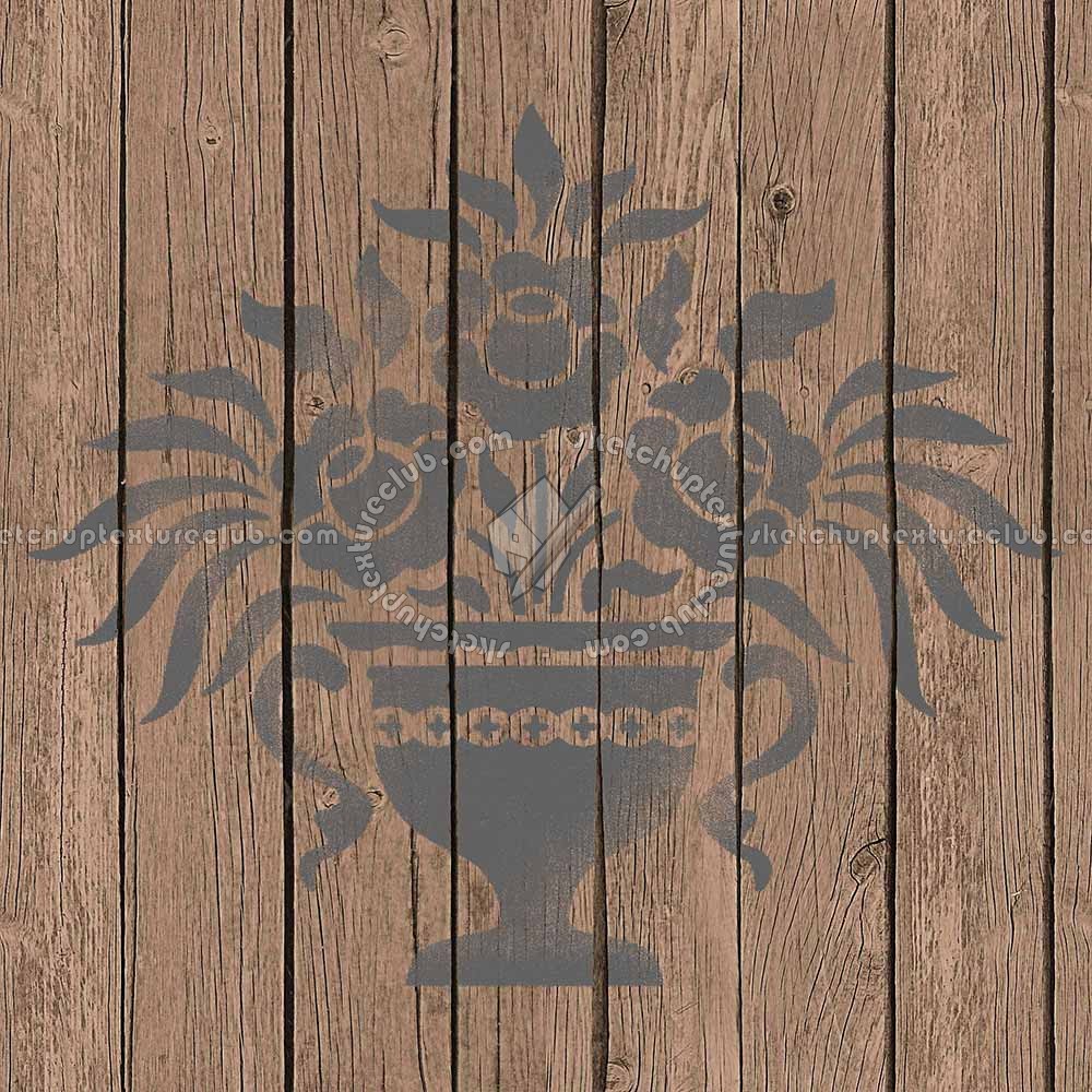 Textures   -   ARCHITECTURE   -   WOOD FLOORS   -   Decorated  - Parquet decorated stencil texture seamless 04712 (seamless)