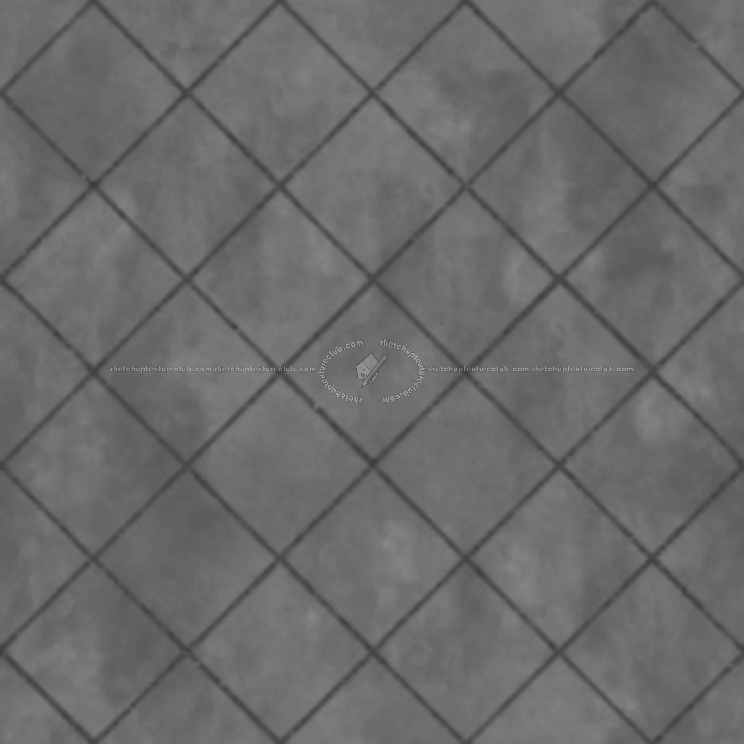 Textures   -   ARCHITECTURE   -   PAVING OUTDOOR   -   Concrete   -   Blocks regular  - Paving outdoor concrete regular block texture seamless 05713 - Displacement