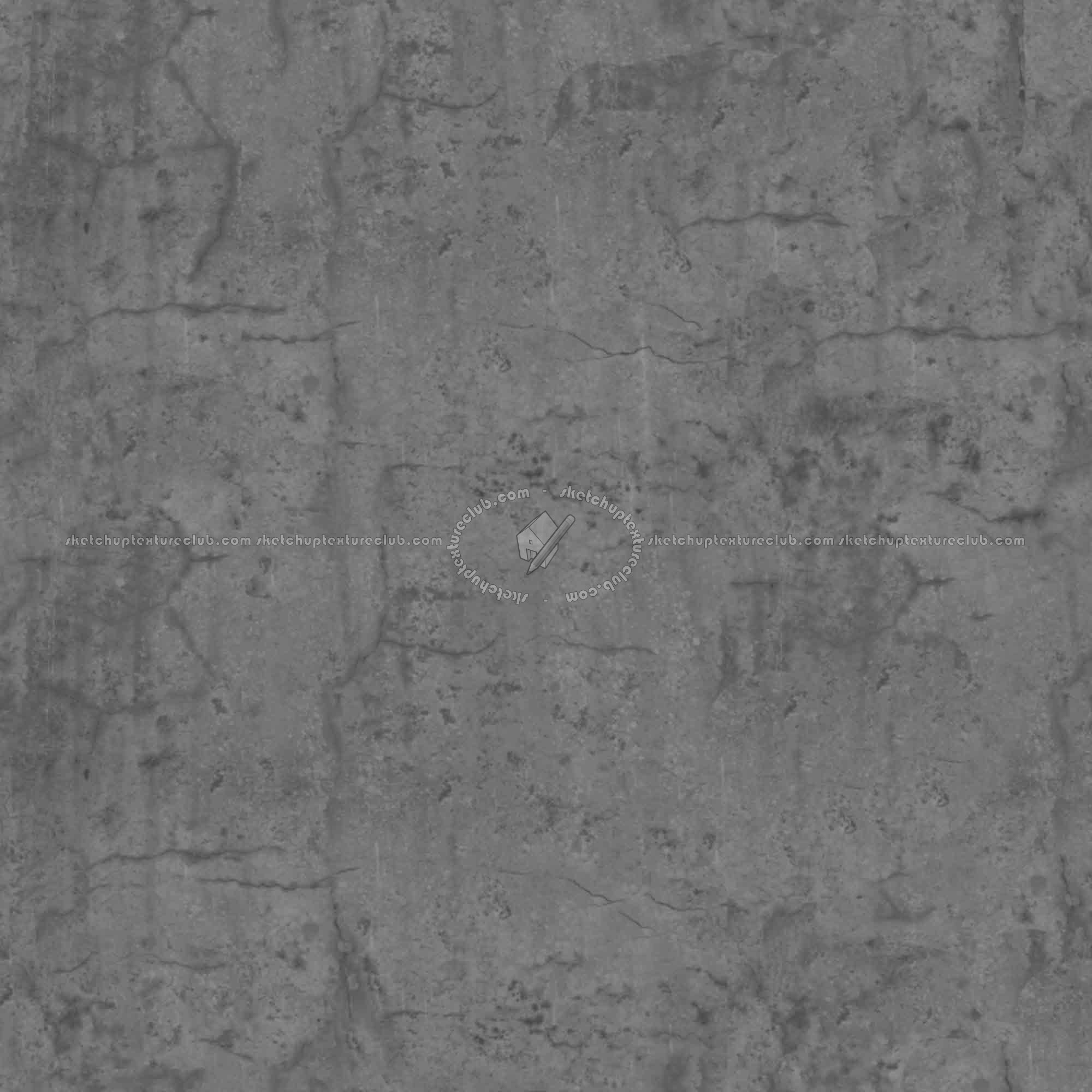 Textures   -   ARCHITECTURE   -   CONCRETE   -   Bare   -   Dirty walls  - Concrete bare dirty texture seamless 01513 - Displacement