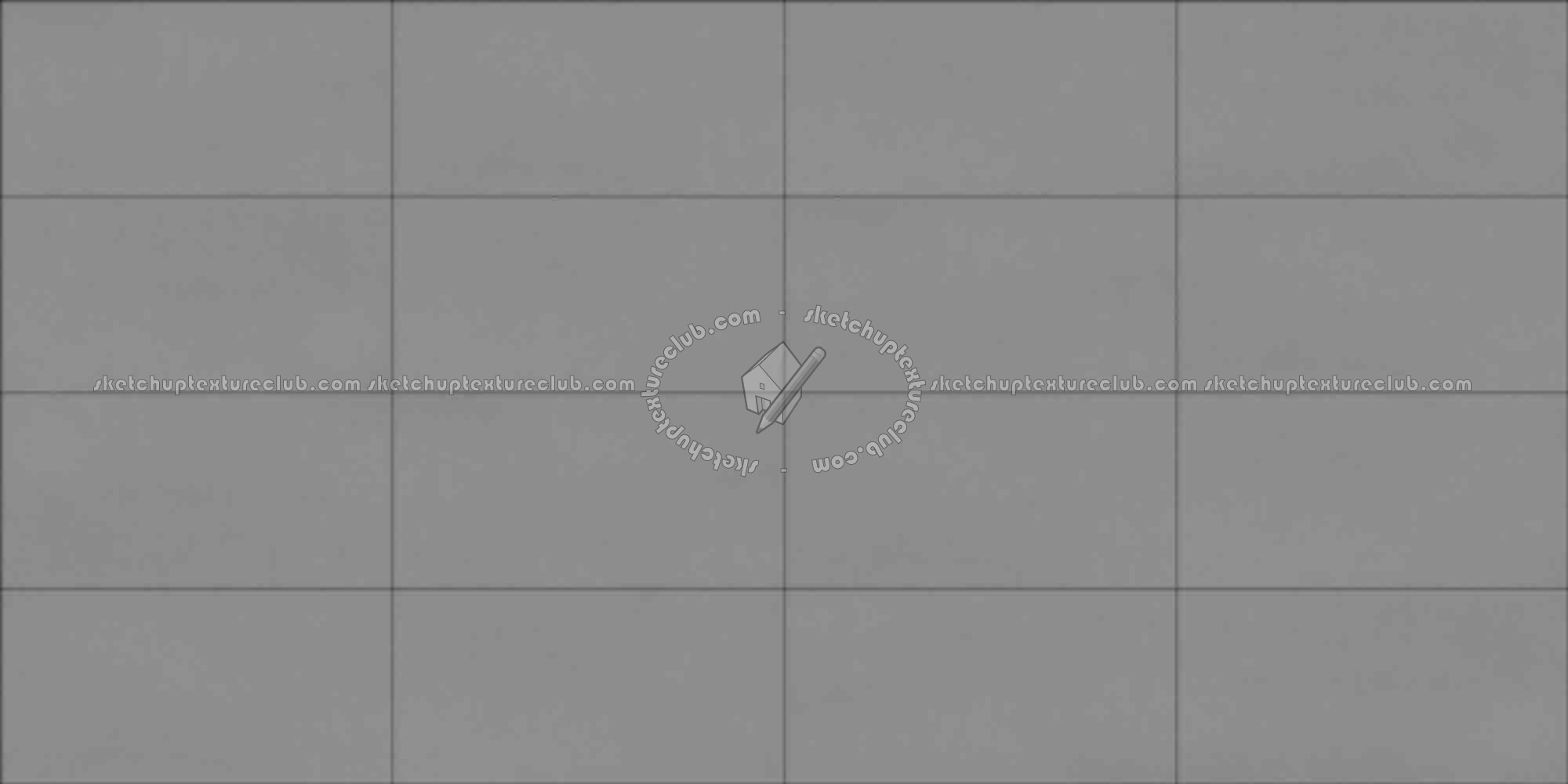 Textures   -   ARCHITECTURE   -   CONCRETE   -   Plates   -   Clean  - Concrete clean plates wall texture seamless 01711 - Displacement