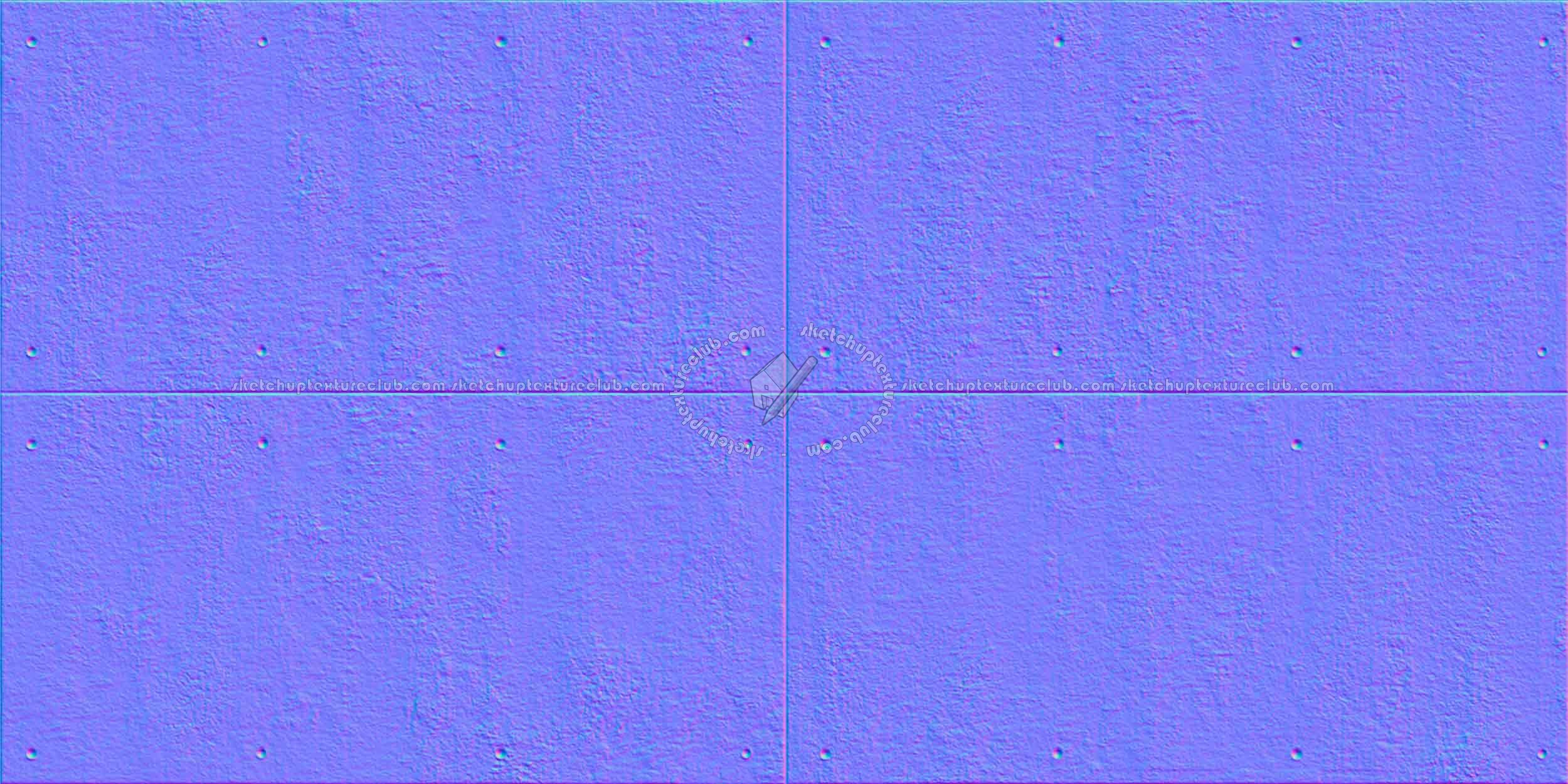 Textures   -   ARCHITECTURE   -   CONCRETE   -   Plates   -   Dirty  - Concrete dirt plates wall texture seamless 01804 - Normal