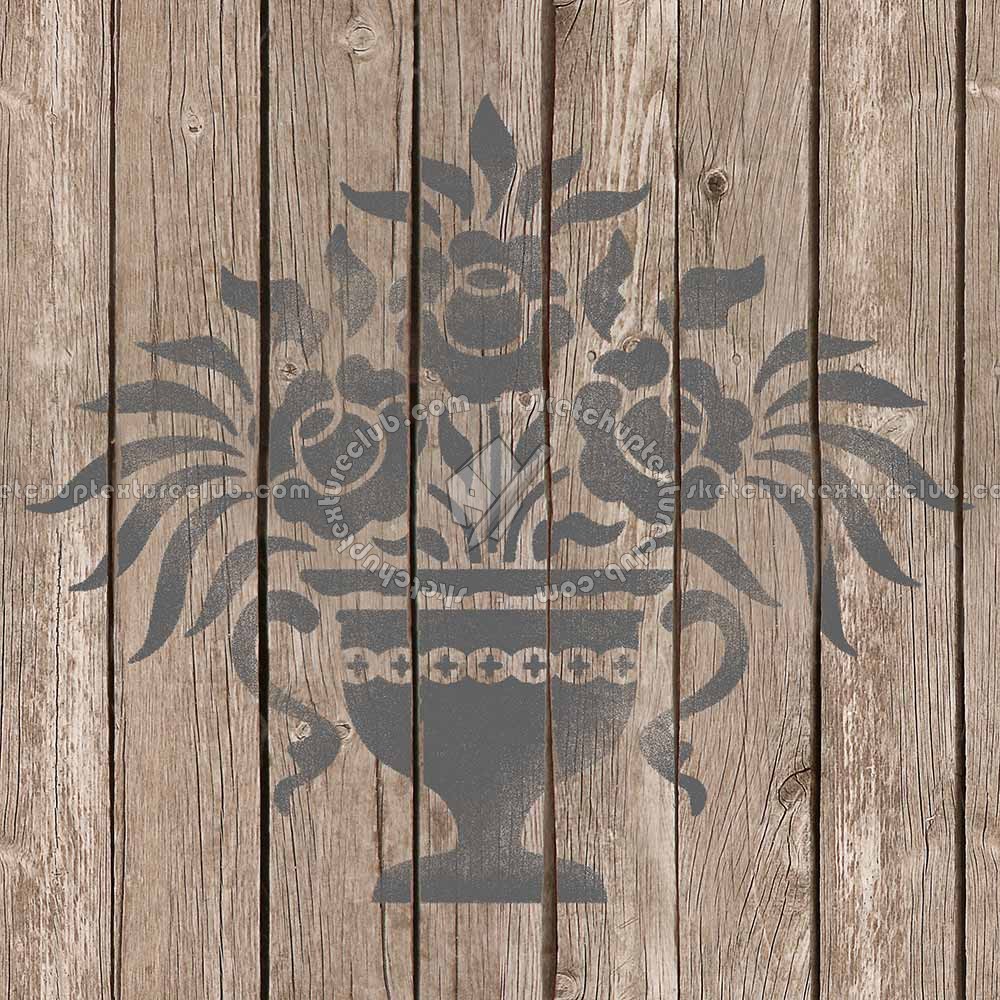 Textures   -   ARCHITECTURE   -   WOOD FLOORS   -   Decorated  - Parquet decorated stencil texture seamless 04713 (seamless)