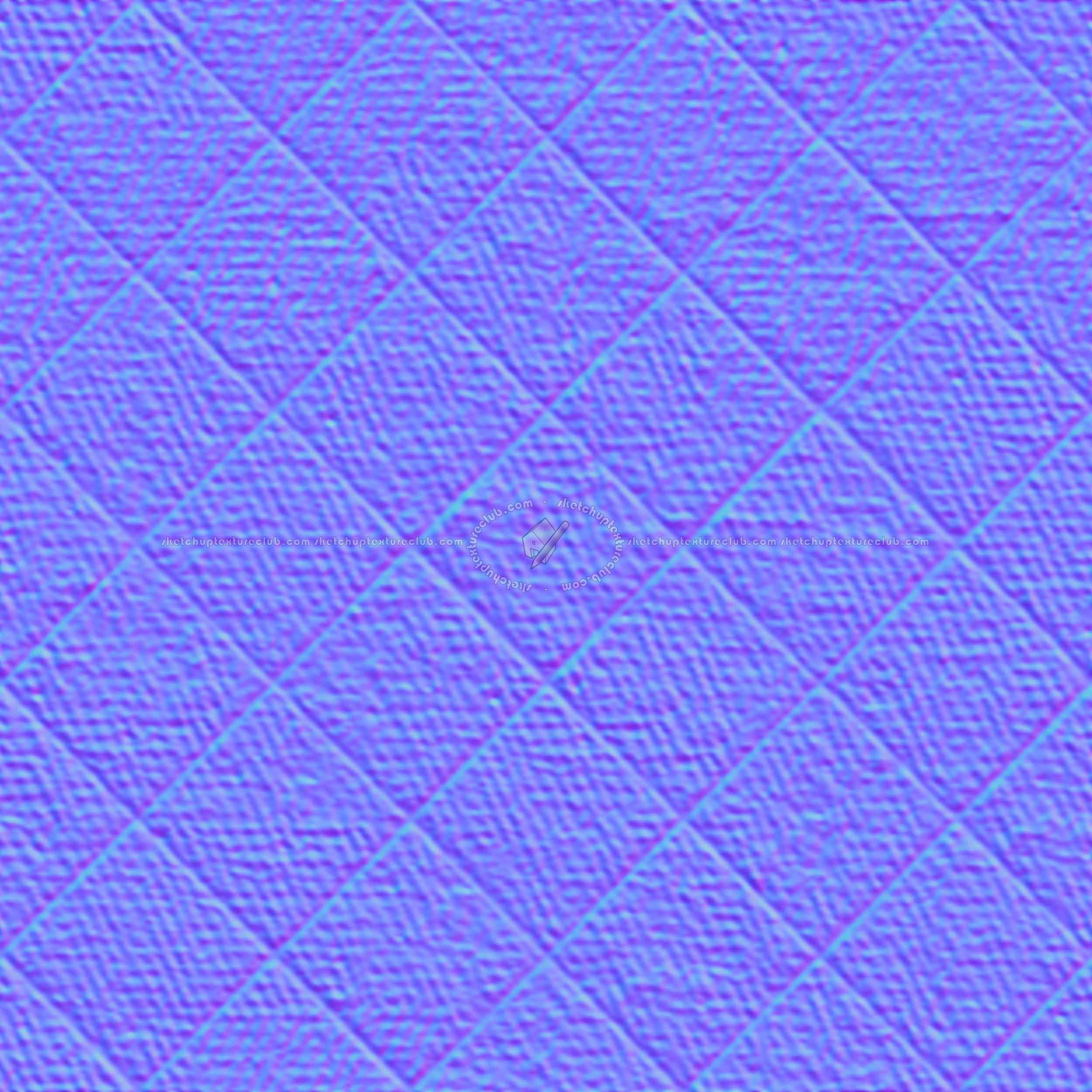 Textures   -   ARCHITECTURE   -   PAVING OUTDOOR   -   Concrete   -   Blocks regular  - Paving outdoor concrete regular block texture seamless 05714 - Normal