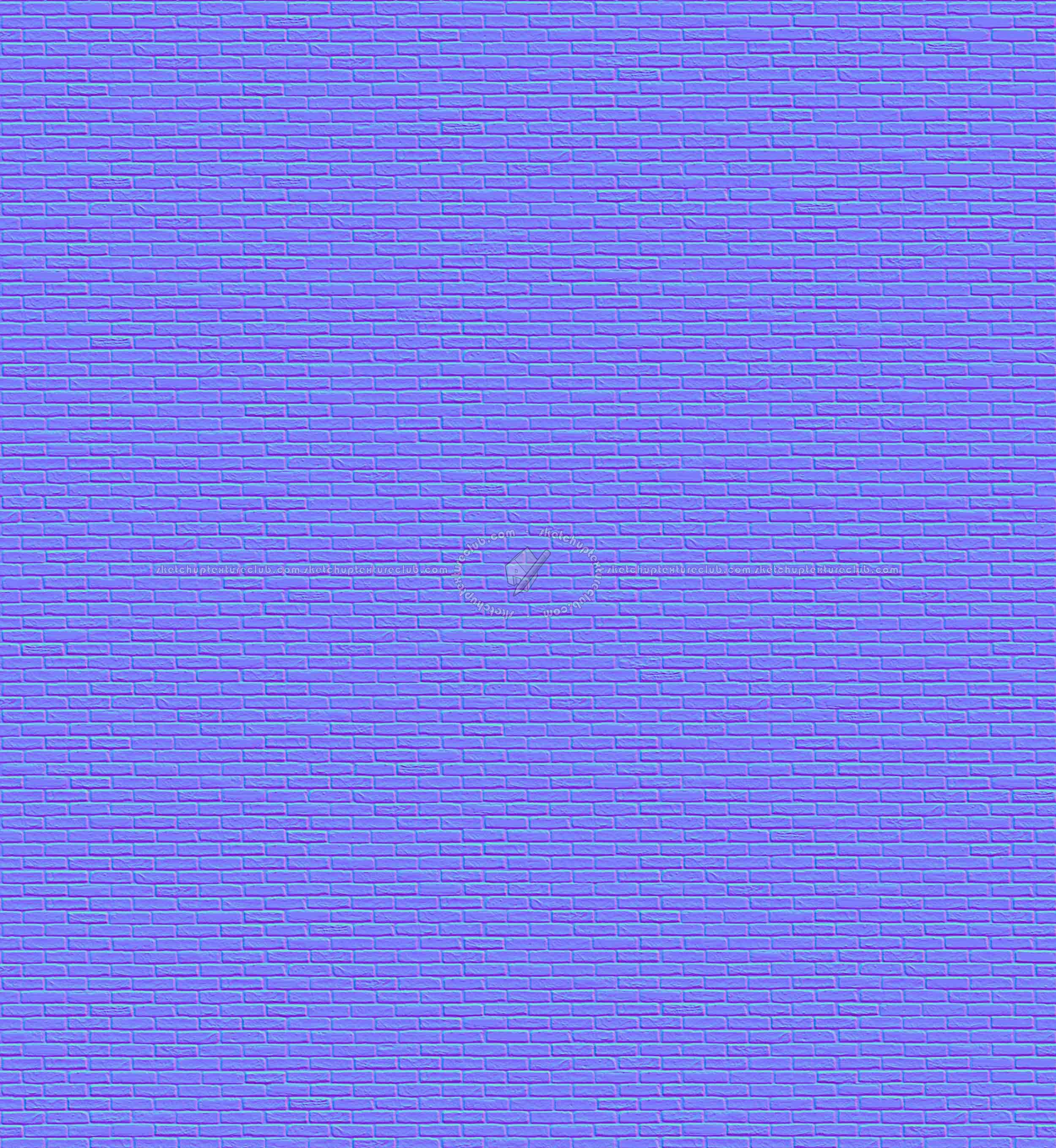 Textures   -   ARCHITECTURE   -   BRICKS   -   Facing Bricks   -   Rustic  - Rustic bricks texture seamless 17146 - Normal