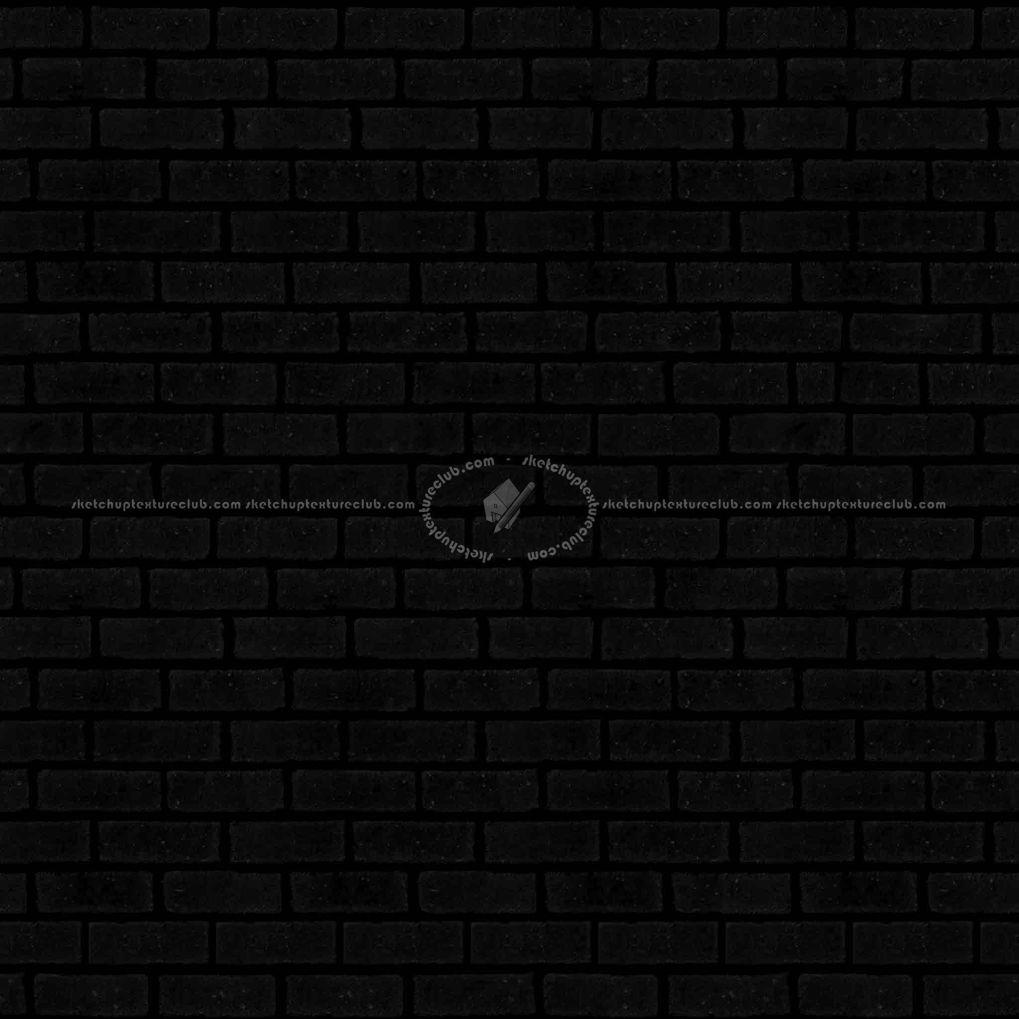 Textures   -   ARCHITECTURE   -   BRICKS   -   Facing Bricks   -   Rustic  - Rustic bricks texture seamless 00182 - Specular