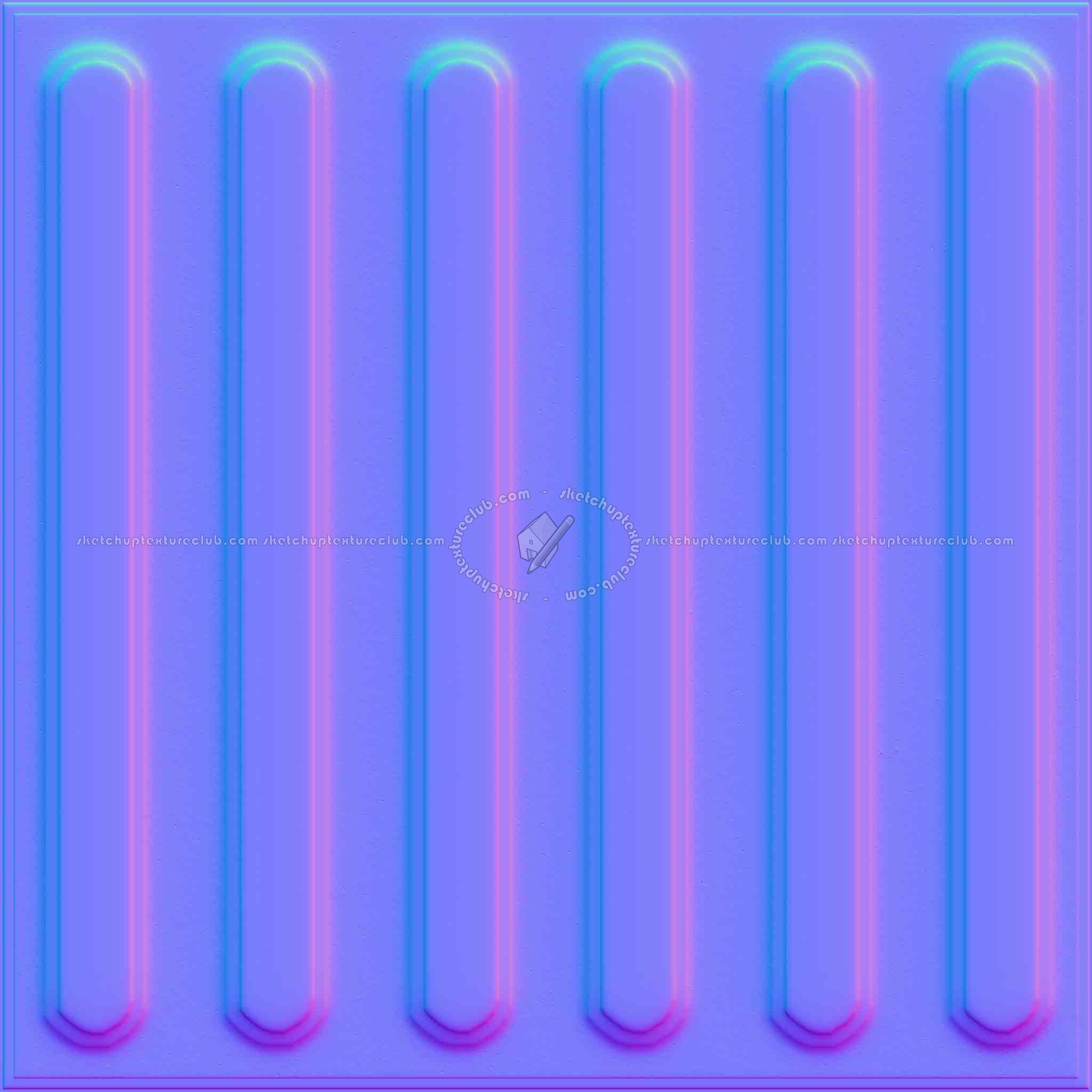 Textures   -   ARCHITECTURE   -   PAVING OUTDOOR   -   Tactile  - Tactile pavement PBR texture seamless 21947 - Normal