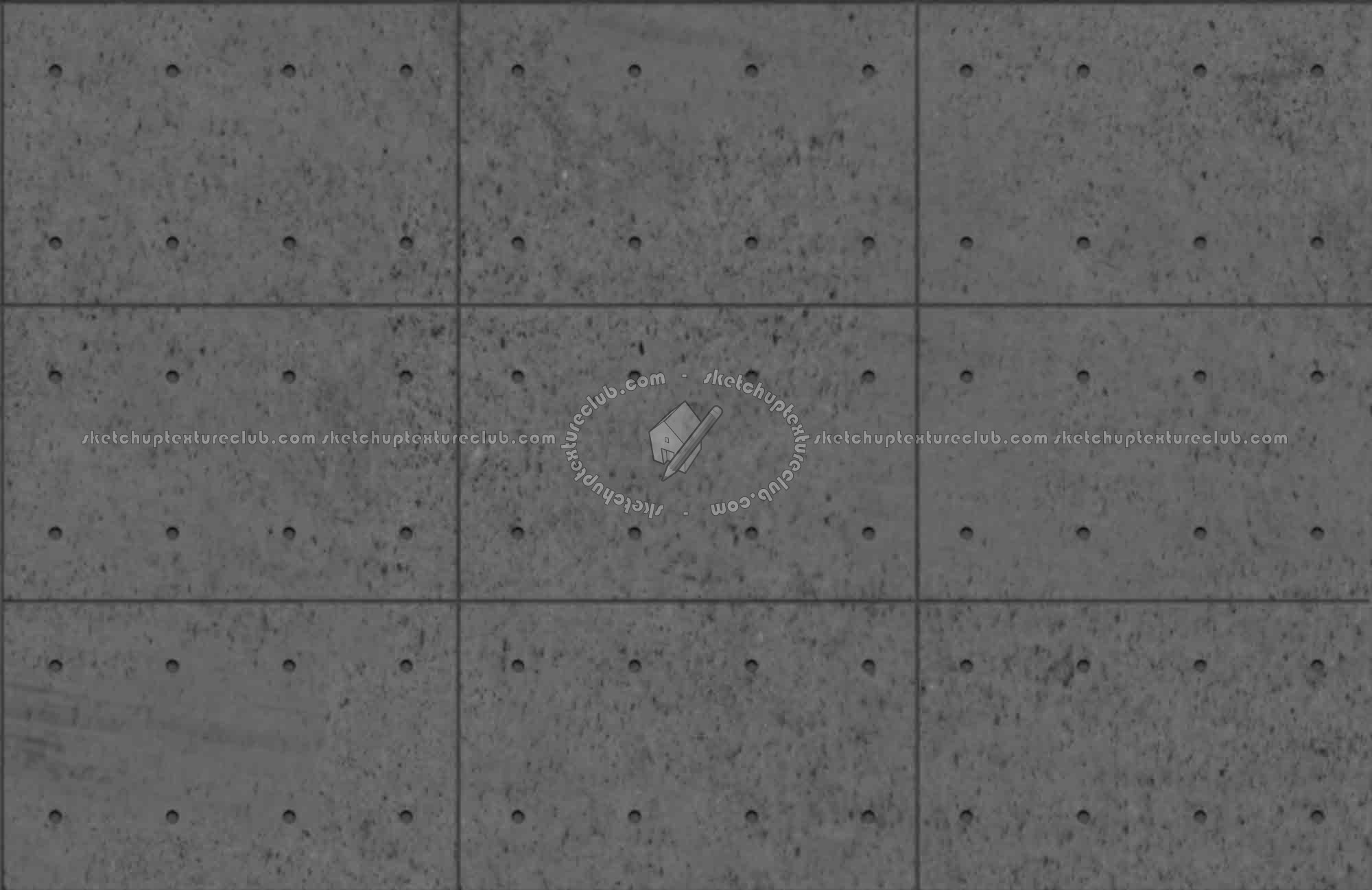 Textures   -   ARCHITECTURE   -   CONCRETE   -   Plates   -   Tadao Ando  - Tadao ando concrete plates seamless 01823 - Displacement