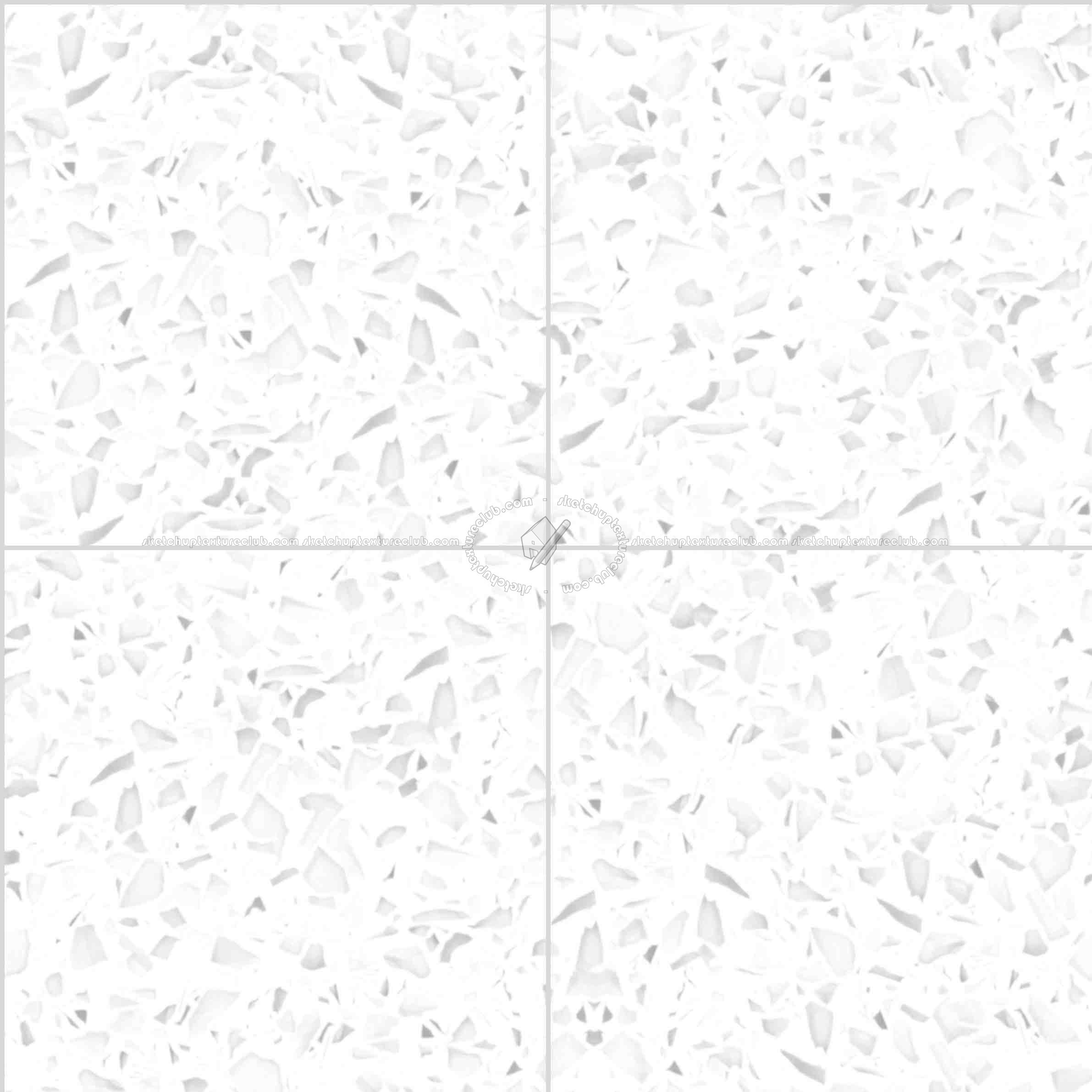 Textures   -   ARCHITECTURE   -   TILES INTERIOR   -   Terrazzo  - terrazzo floor tile PBR texture seamless 21492 - Ambient occlusion