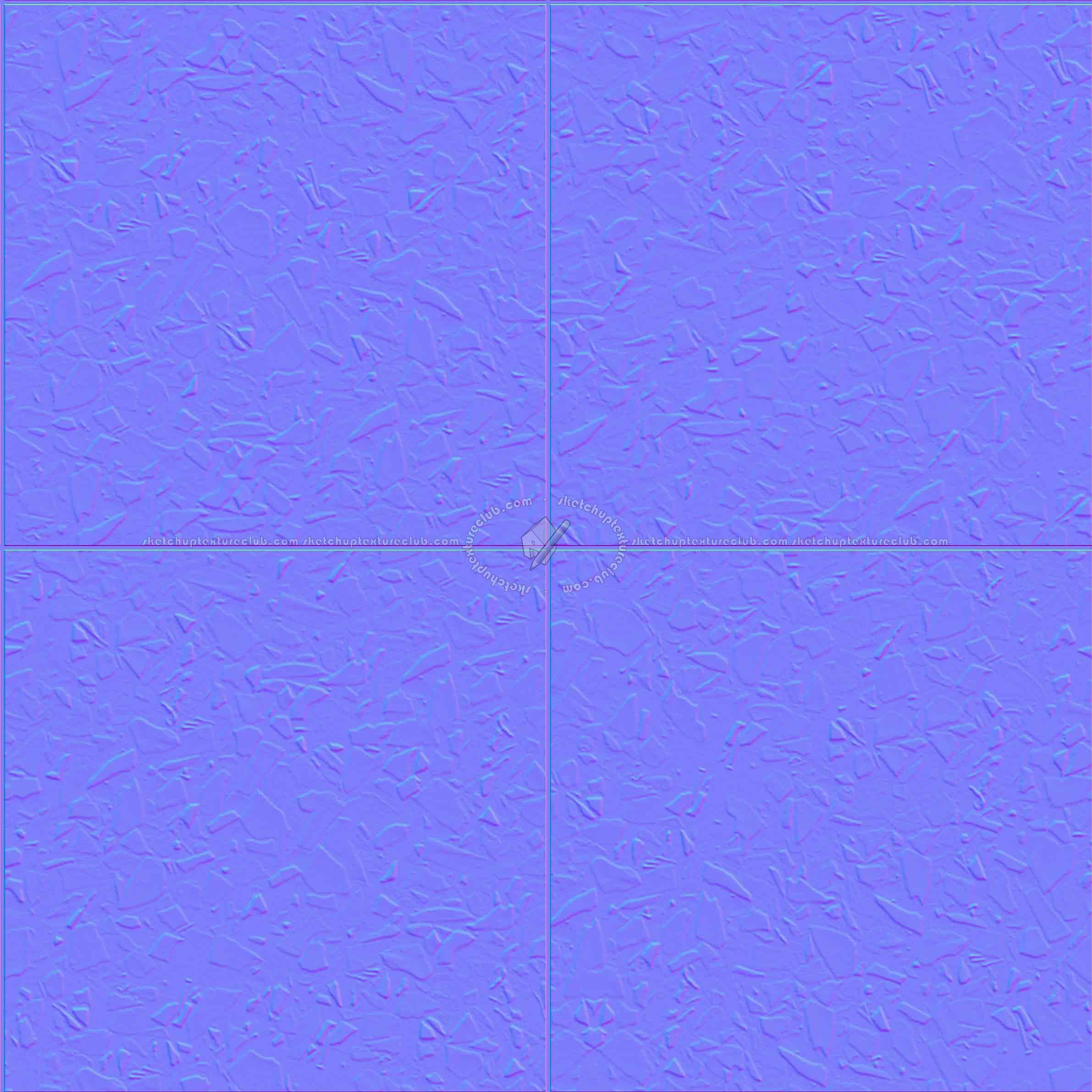 Textures   -   ARCHITECTURE   -   TILES INTERIOR   -   Terrazzo  - terrazzo floor tile PBR texture seamless 21492 - Normal