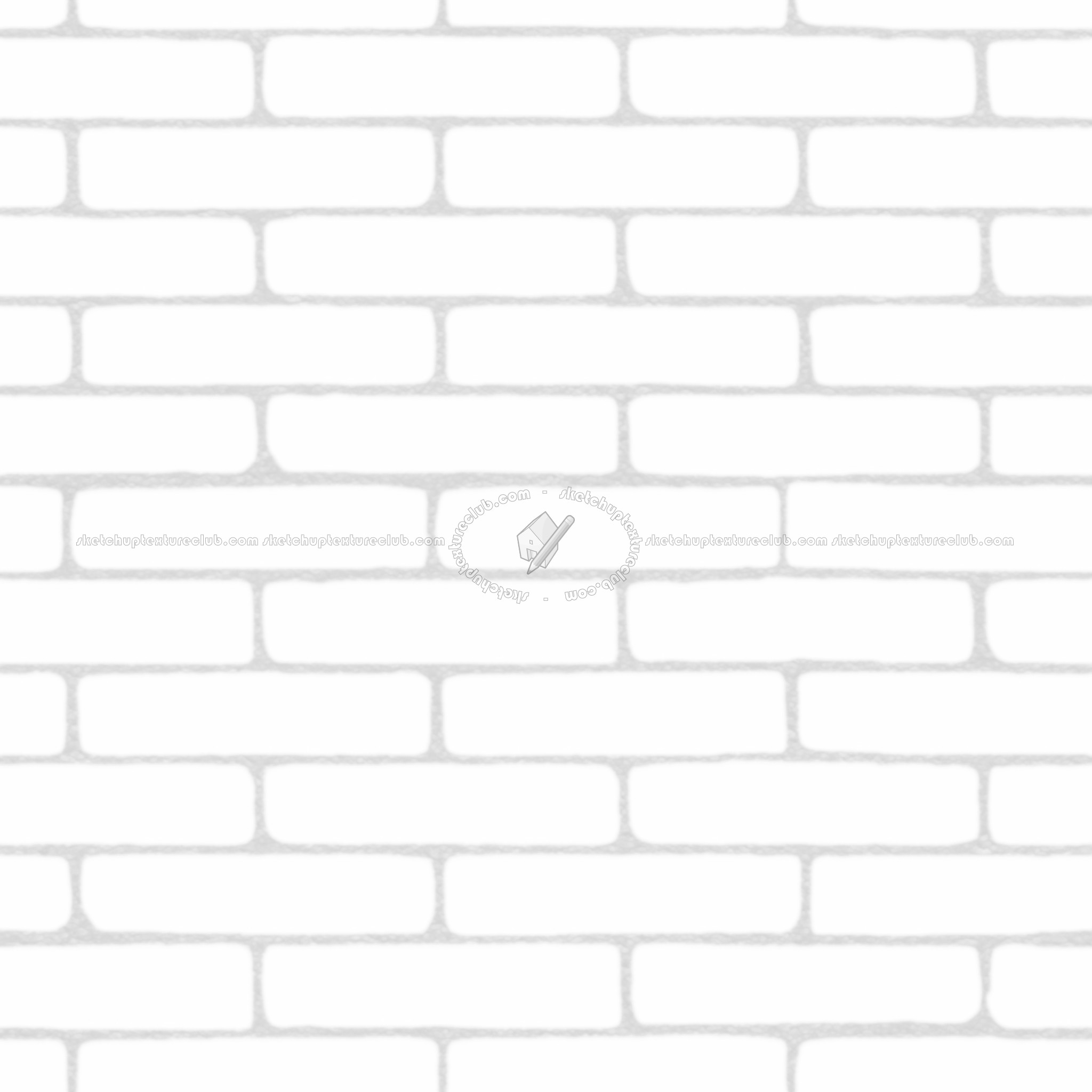 Textures   -   ARCHITECTURE   -   BRICKS   -   Colored Bricks   -   Smooth  - Texture colored bricks smooth seamless 00060 - Ambient occlusion