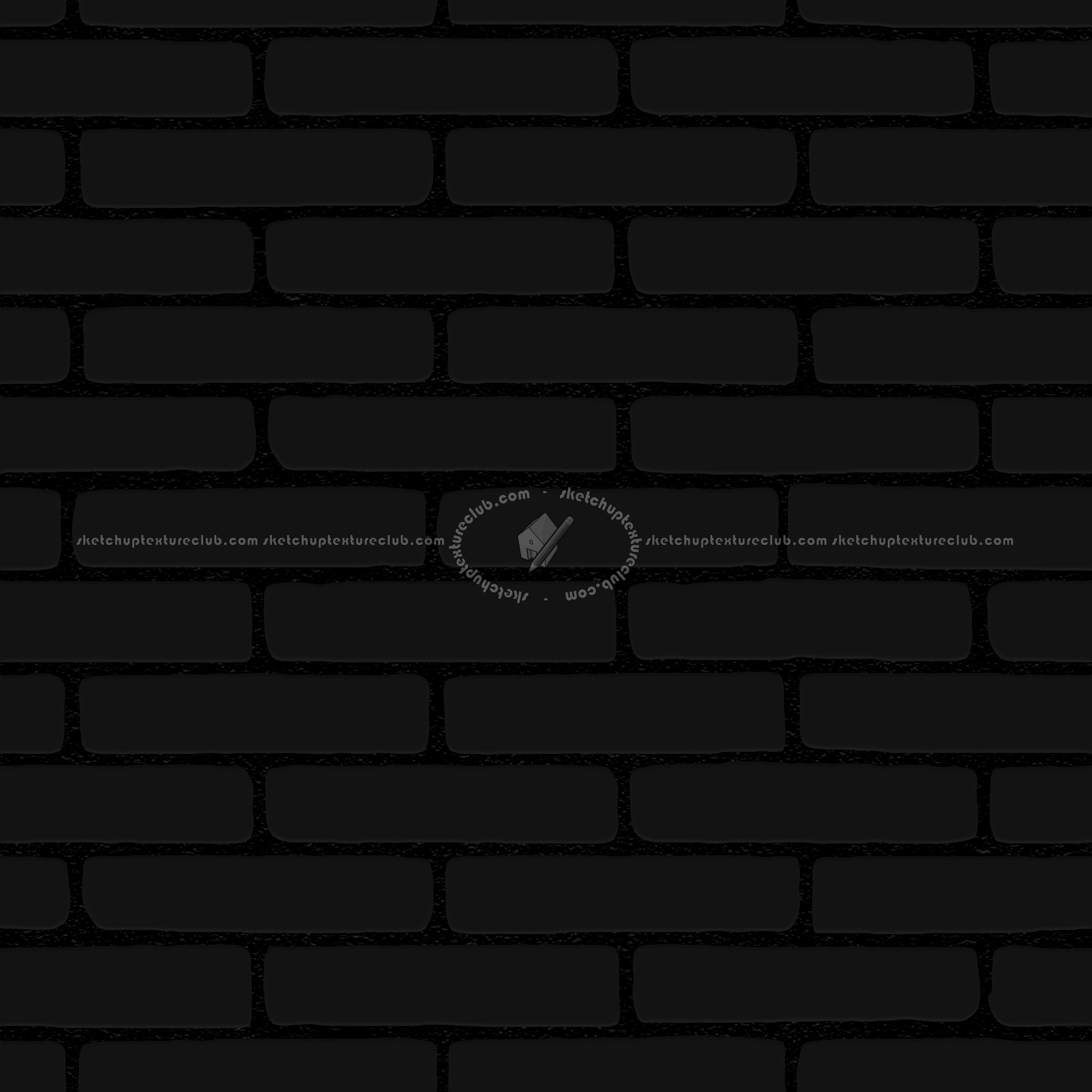 Textures   -   ARCHITECTURE   -   BRICKS   -   Colored Bricks   -   Smooth  - Texture colored bricks smooth seamless 00060 - Specular