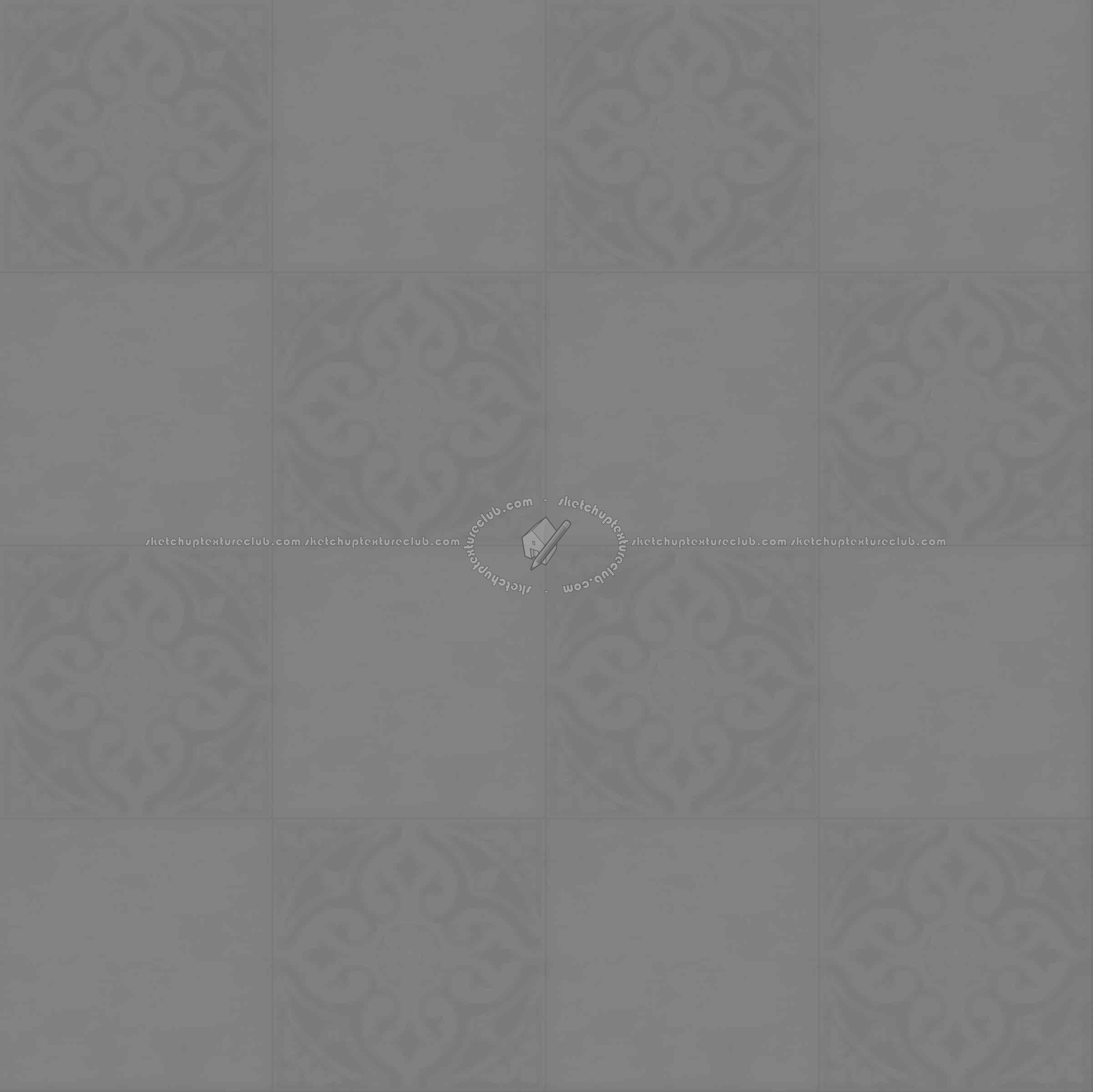 Textures   -   ARCHITECTURE   -   TILES INTERIOR   -   Marble tiles   -   Travertine  - Travertine floor tile texture seamless 14668 - Displacement