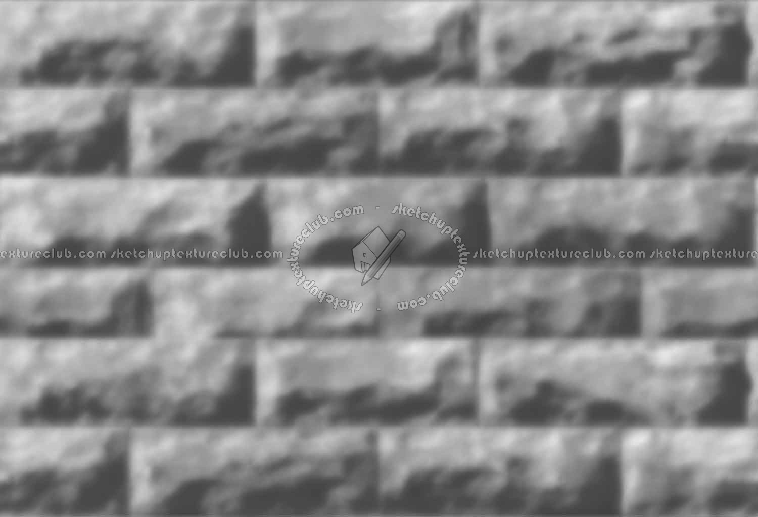Textures   -   ARCHITECTURE   -   STONES WALLS   -   Stone blocks  - Wall stone with regular blocks texture seamless 08301 - Displacement