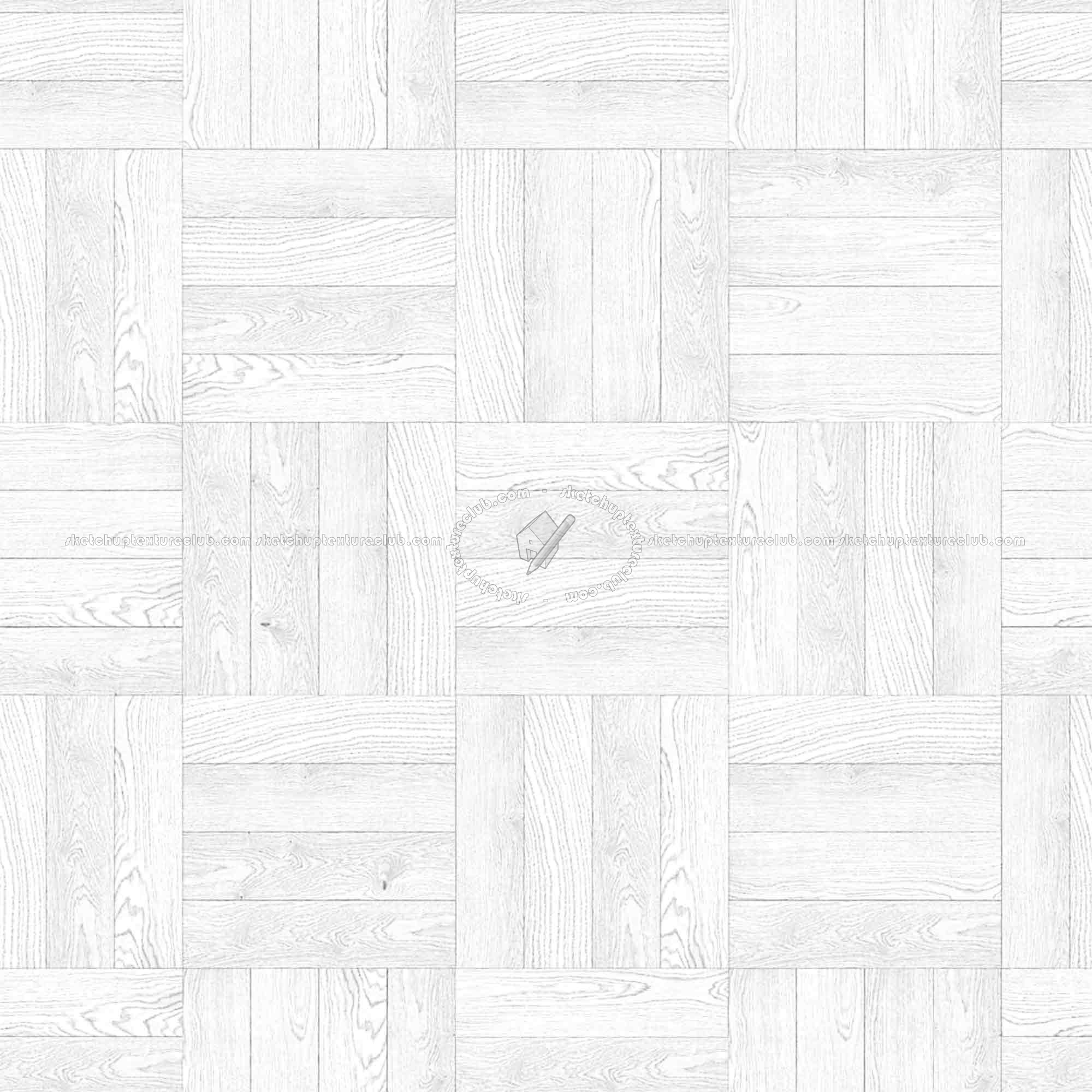 Textures   -   ARCHITECTURE   -   WOOD FLOORS   -   Parquet square  - Wood flooring square texture seamless 05395 - Ambient occlusion
