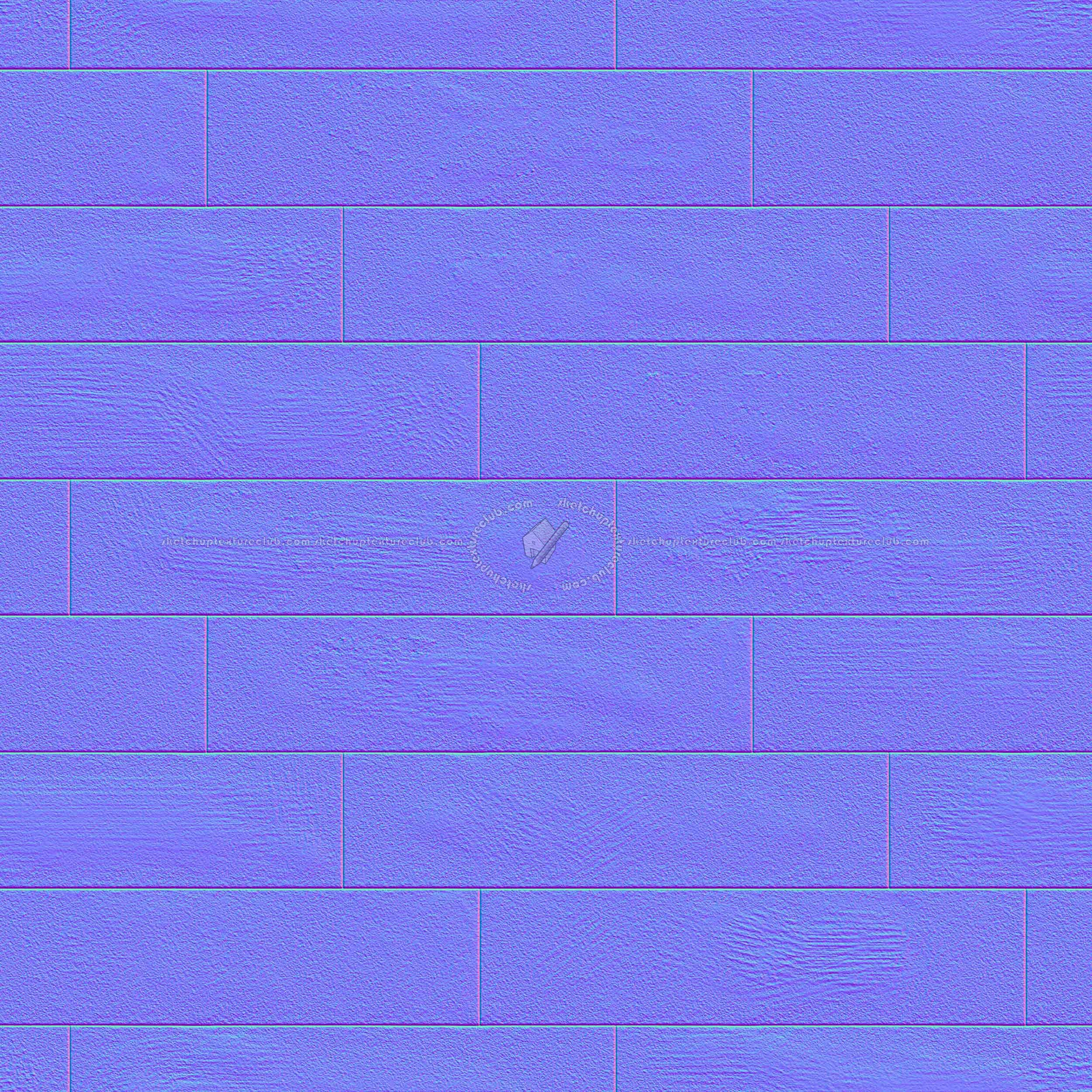 Textures   -   ARCHITECTURE   -   CONCRETE   -   Plates   -   Clean  - Concrete clean plates wall texture seamless 01712 - Normal