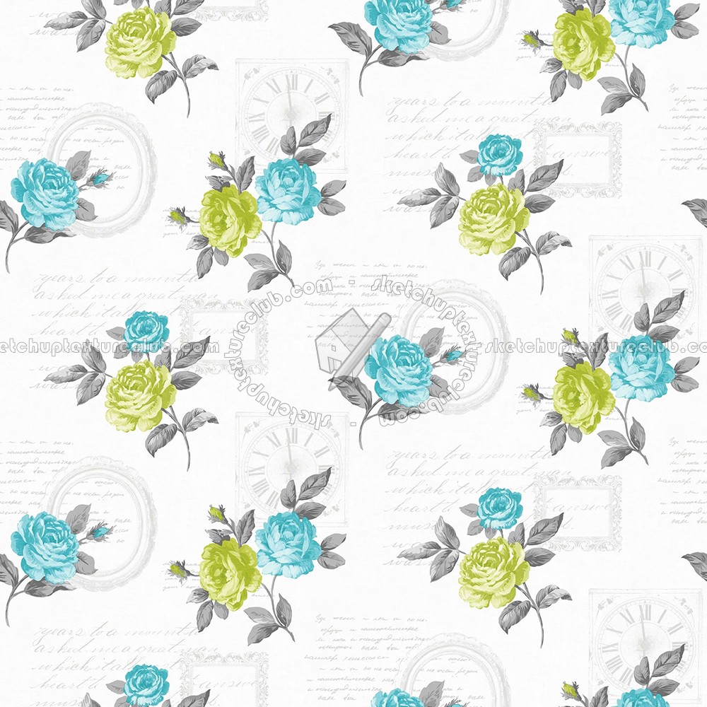 Textures   -   MATERIALS   -   WALLPAPER   -   Floral  - Floral wallpapers textute seamless 13315