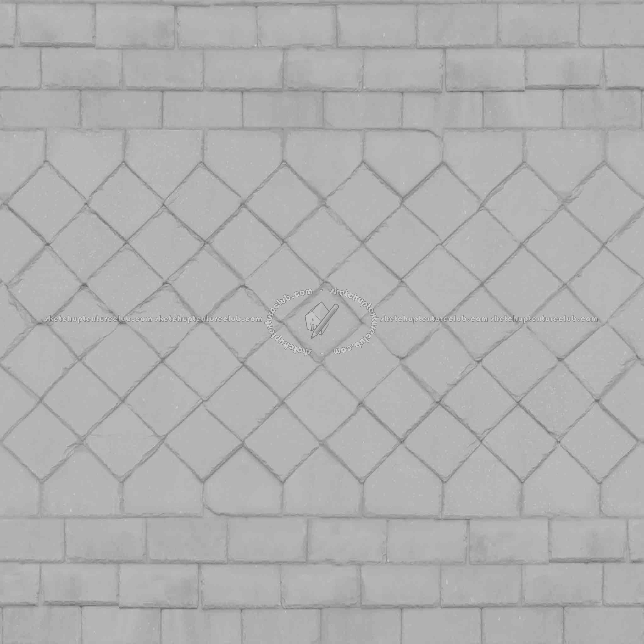 Textures   -   ARCHITECTURE   -   ROOFINGS   -   Slate roofs  - Slate roofing texture seamless 03984 - Bump