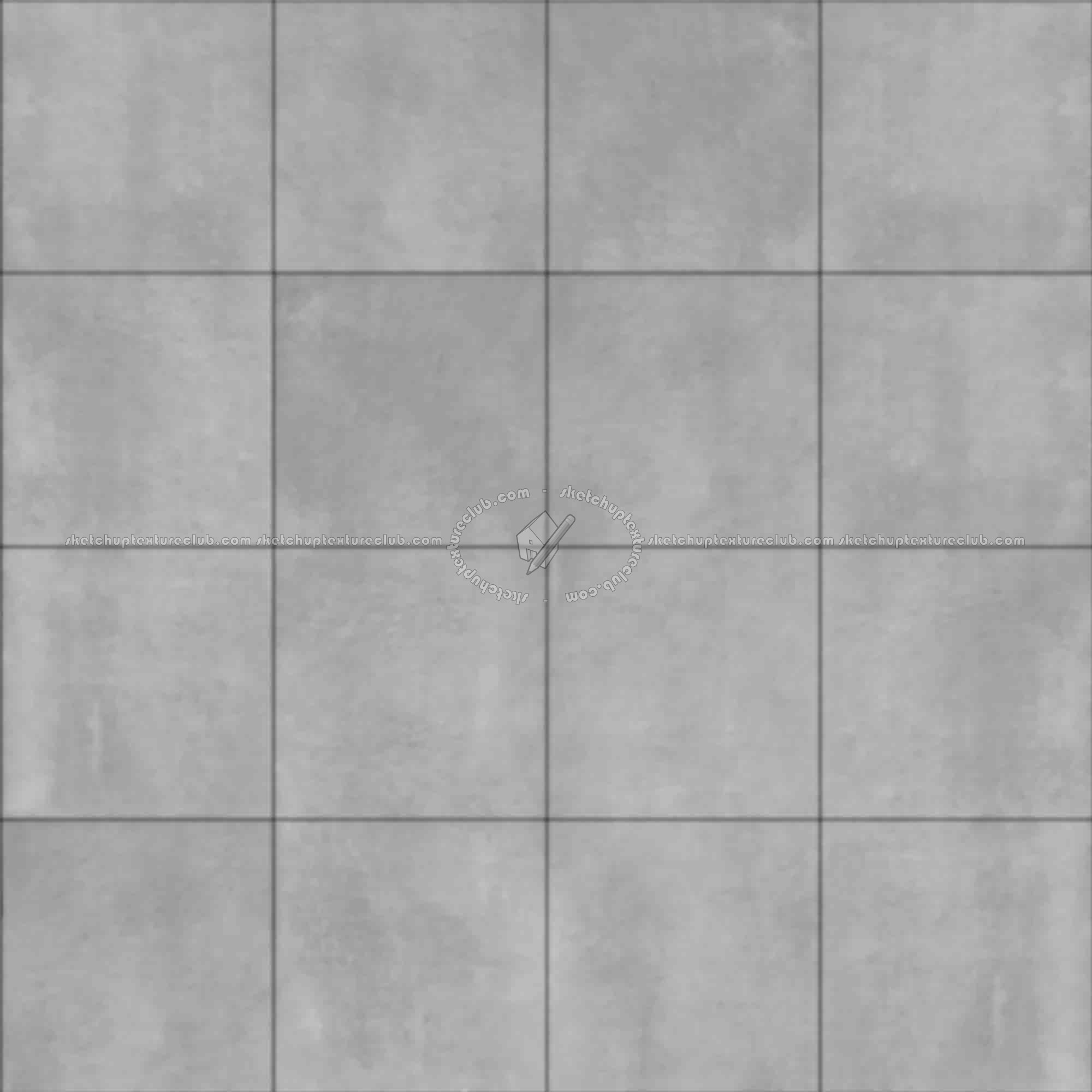 Textures   -   ARCHITECTURE   -   CONCRETE   -   Plates   -   Clean  - Concrete clean plates wall texture seamless 01713 - Displacement