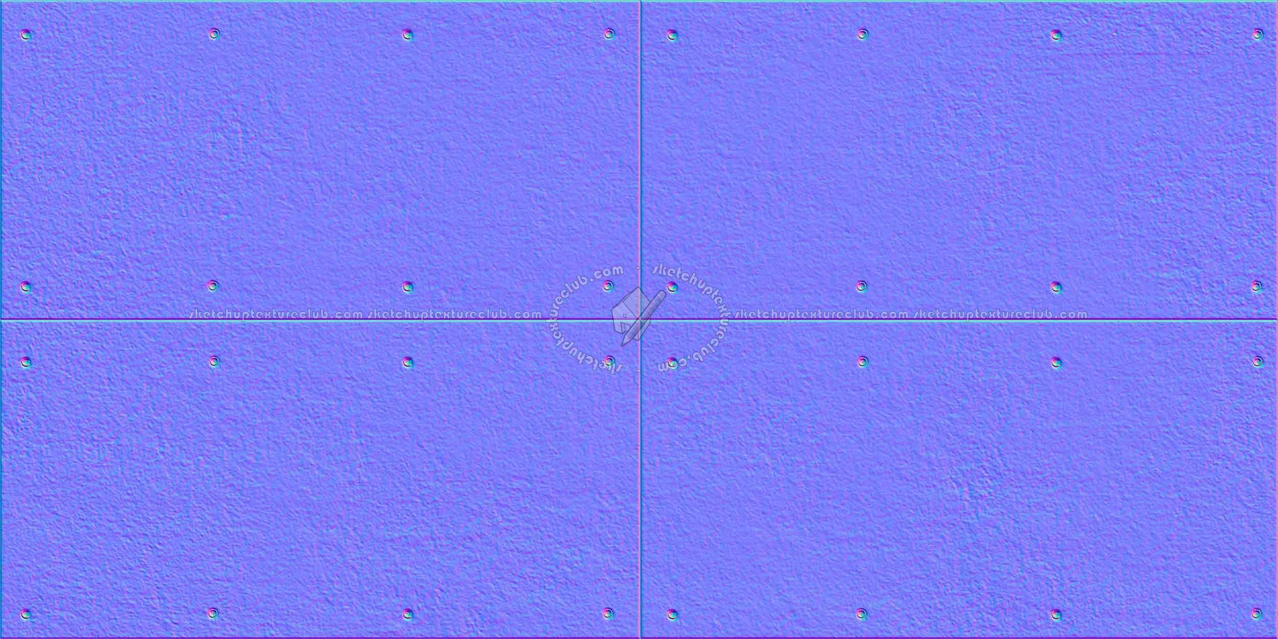 Textures   -   ARCHITECTURE   -   CONCRETE   -   Plates   -   Dirty  - Concrete dirt plates wall texture seamless 01806 - Normal