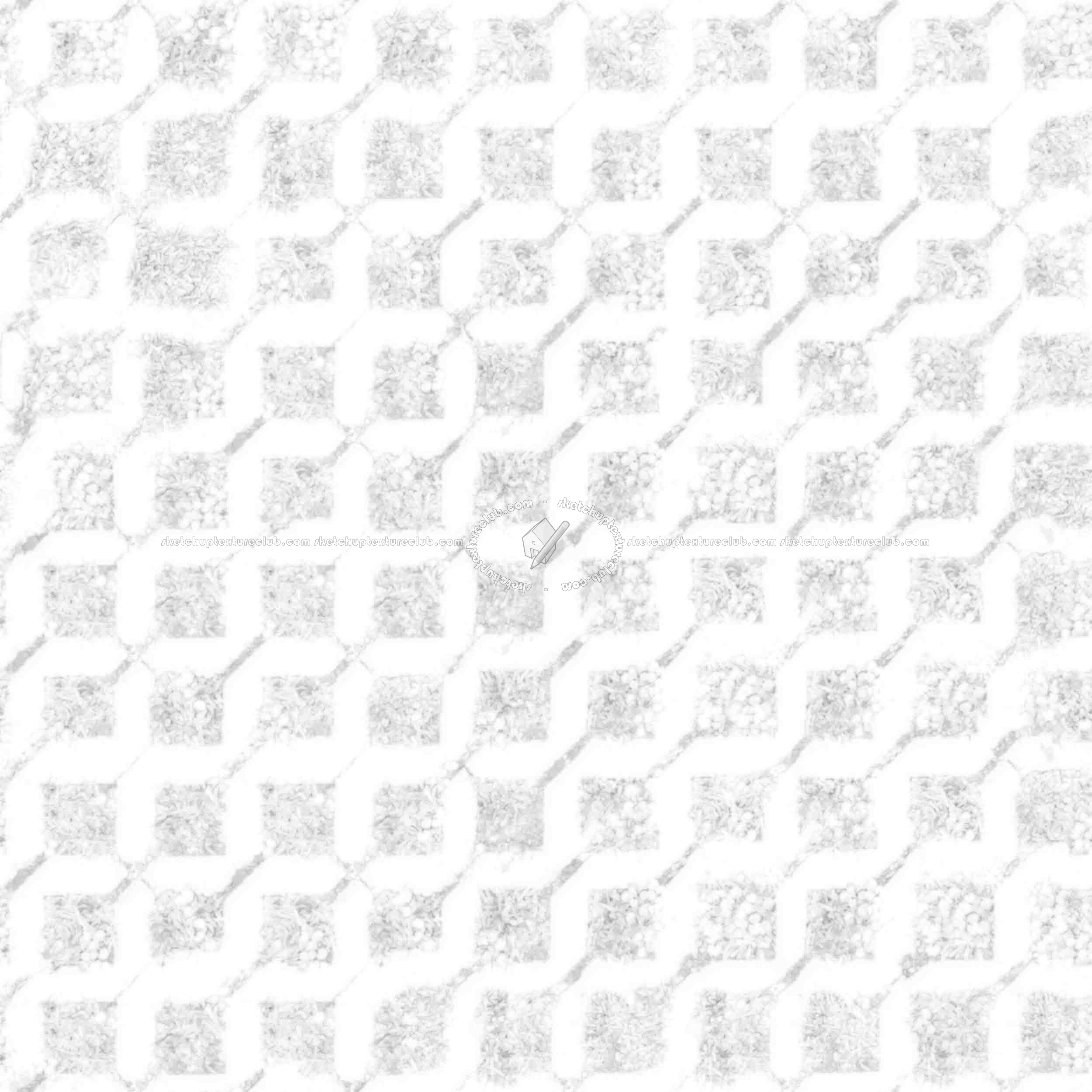 Textures   -   ARCHITECTURE   -   PAVING OUTDOOR   -   Parks Paving  - Concrete park paving texture seamless 19522 - Ambient occlusion