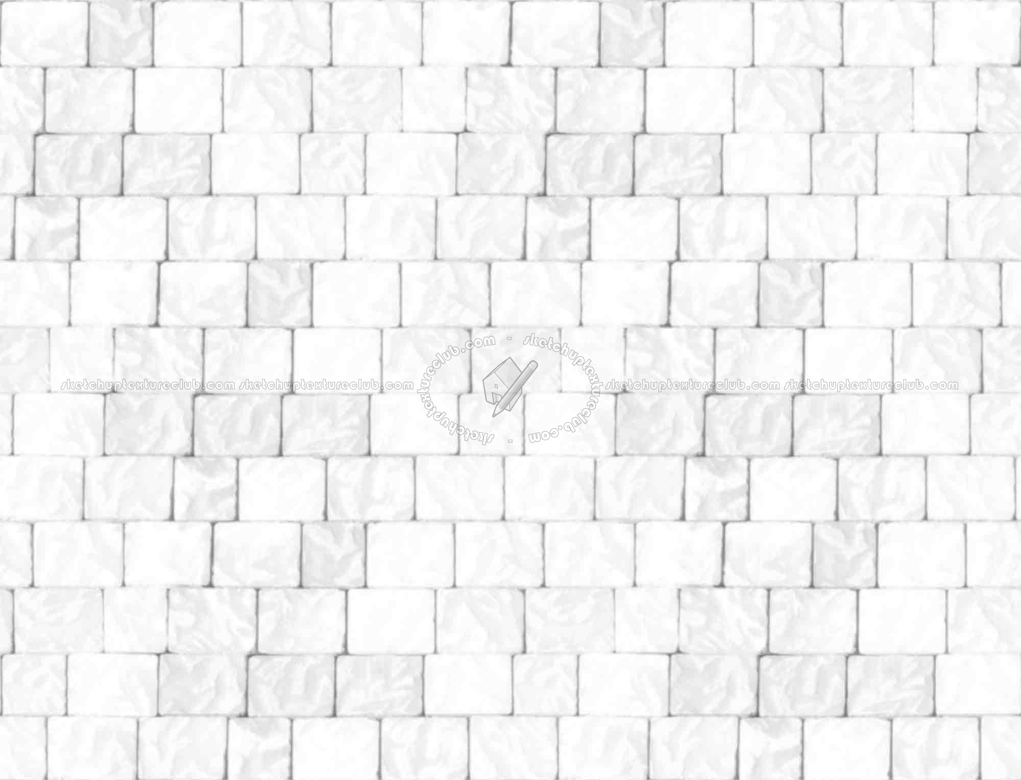 Textures   -   ARCHITECTURE   -   PAVING OUTDOOR   -   Terracotta   -   Blocks regular  - Cotto paving outdoor texture seamless 20556 - Ambient occlusion