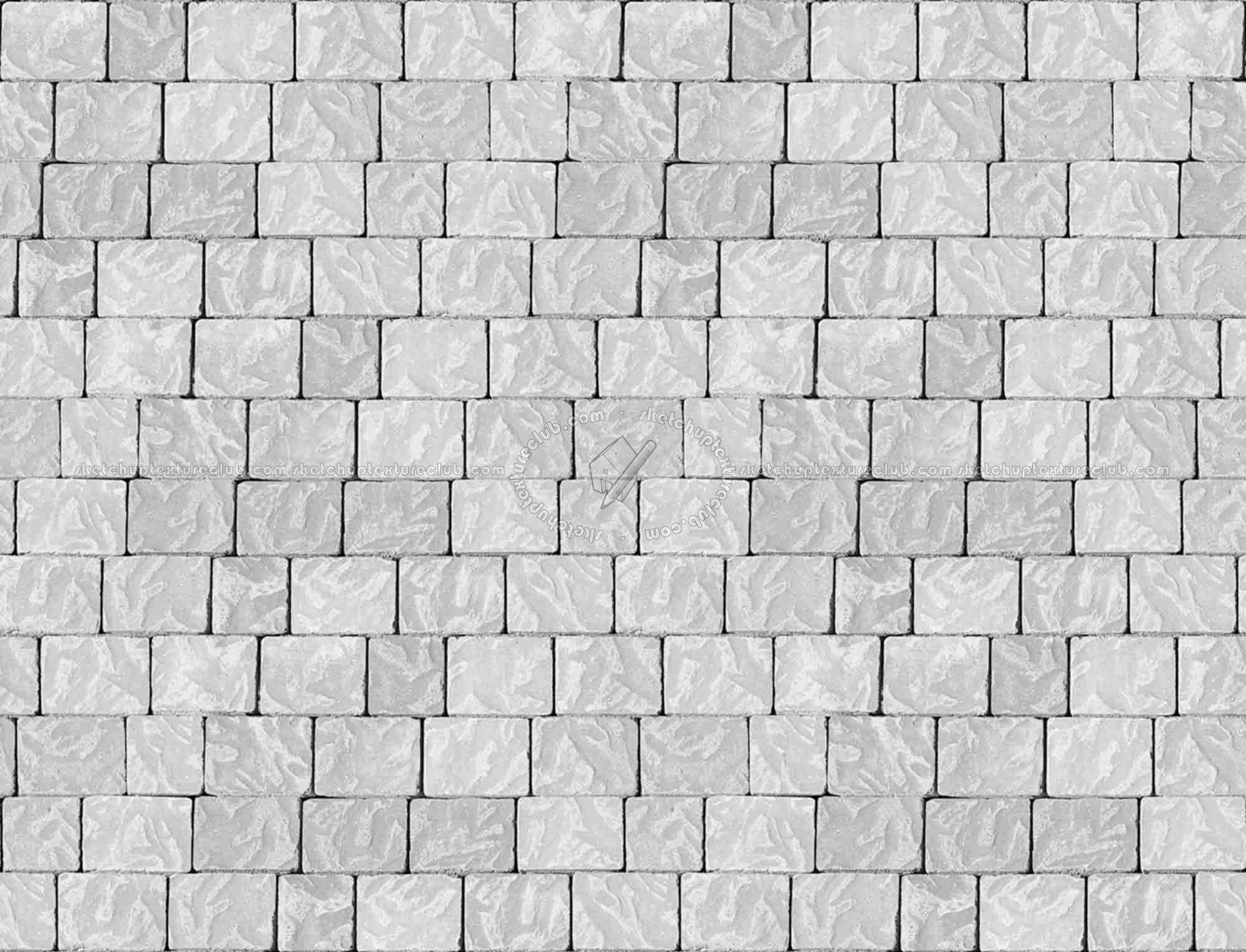 Textures   -   ARCHITECTURE   -   PAVING OUTDOOR   -   Terracotta   -   Blocks regular  - Cotto paving outdoor texture seamless 20556 - Bump