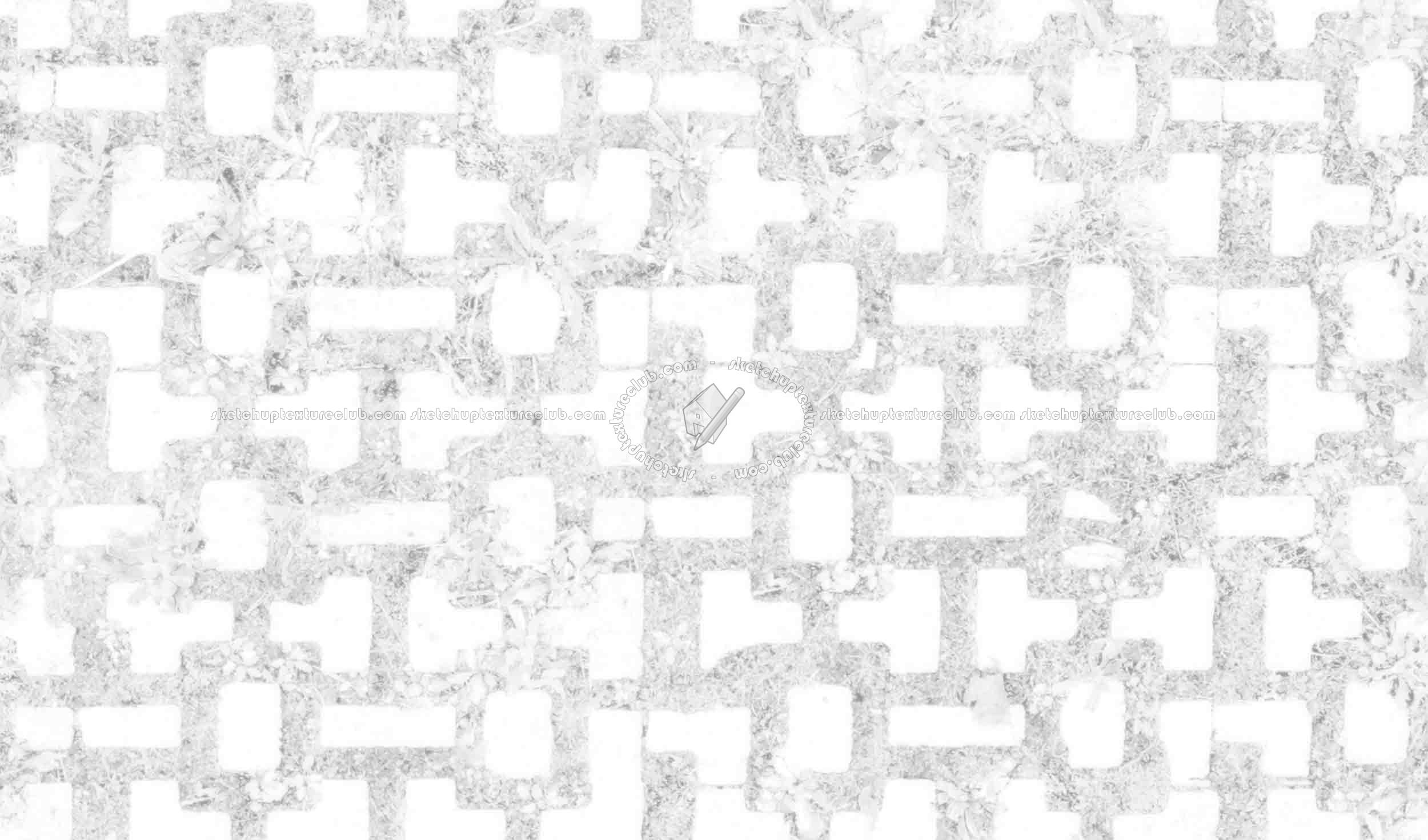 Textures   -   ARCHITECTURE   -   PAVING OUTDOOR   -   Parks Paving  - Concrete park paving texture seamless 19523 - Ambient occlusion