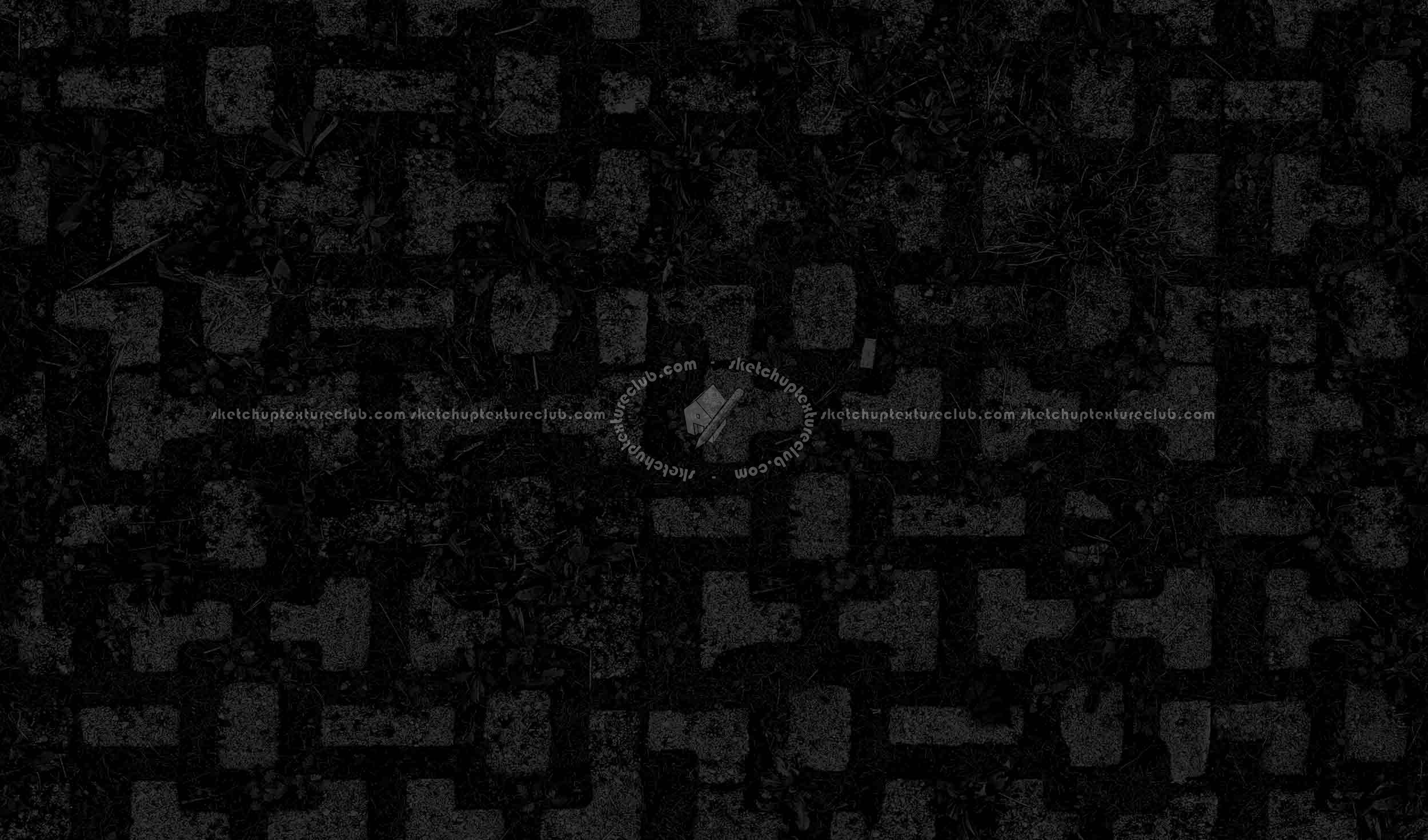 Textures   -   ARCHITECTURE   -   PAVING OUTDOOR   -   Parks Paving  - Concrete park paving texture seamless 19523 - Specular