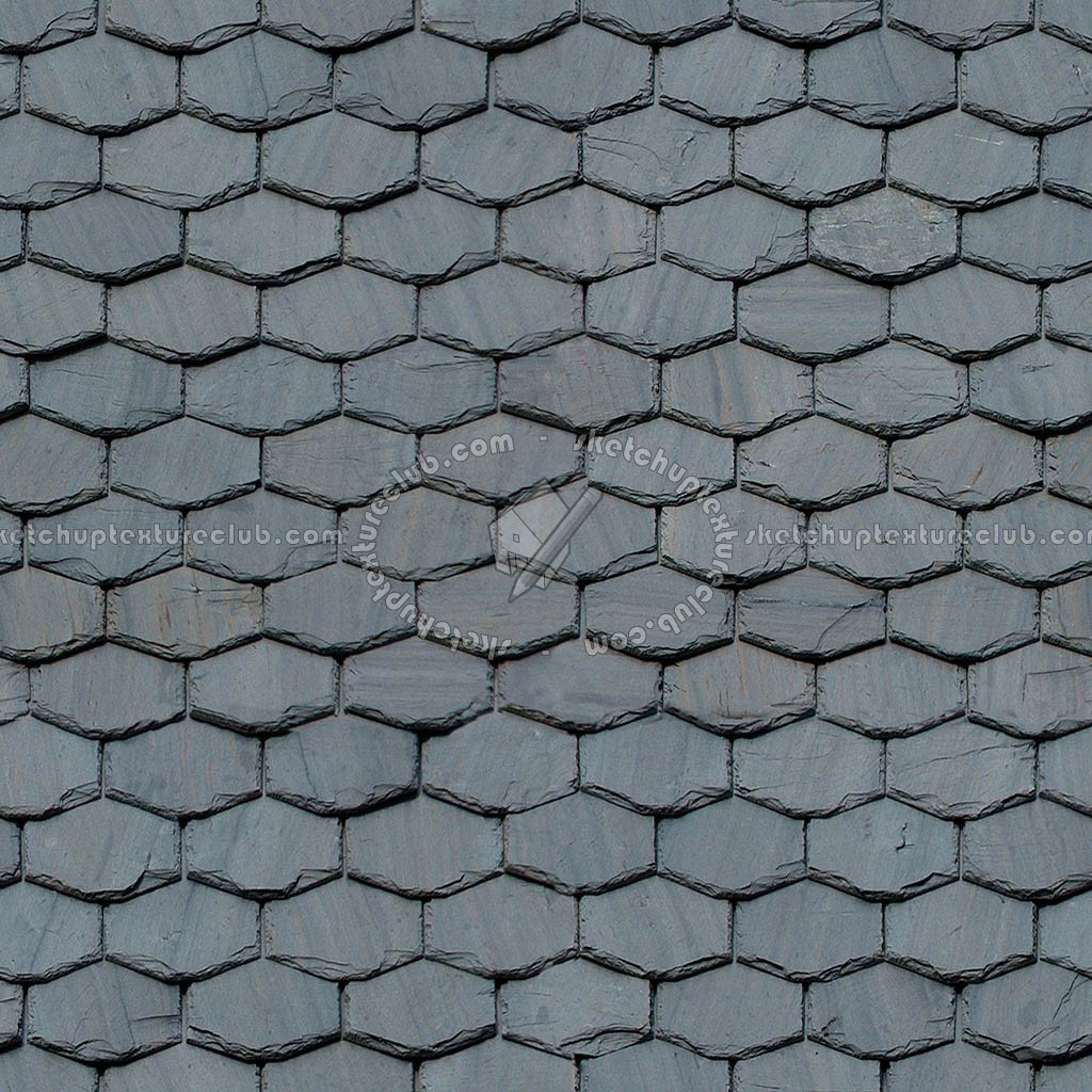 Textures   -   ARCHITECTURE   -   ROOFINGS   -   Slate roofs  - Slate roofing texture seamless 03986 (seamless)