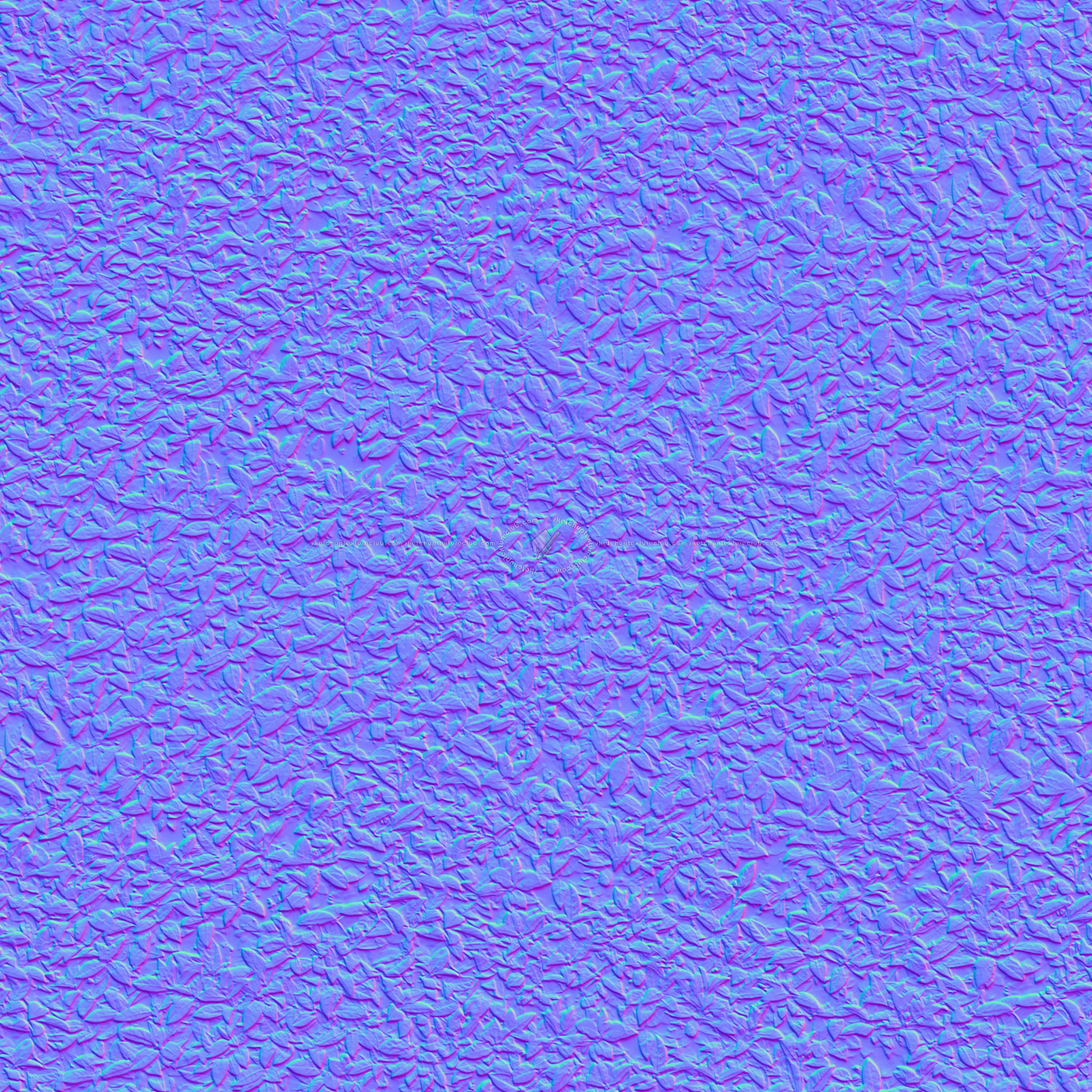 Textures   -   NATURE ELEMENTS   -   VEGETATION   -   Hedges  - Garden hedge pbr texture seamless 22173 - Normal